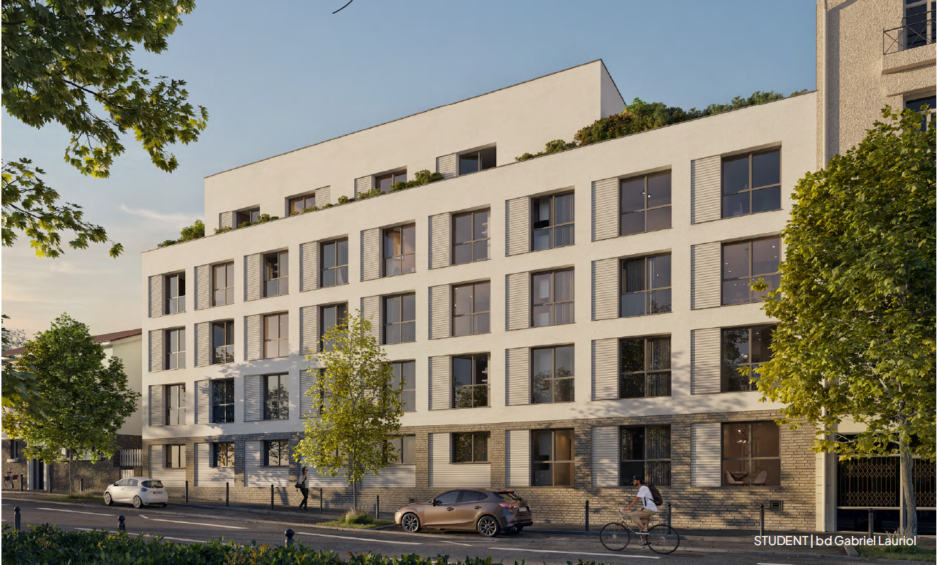 logement neuf extérieur STUDENT - NANTES
