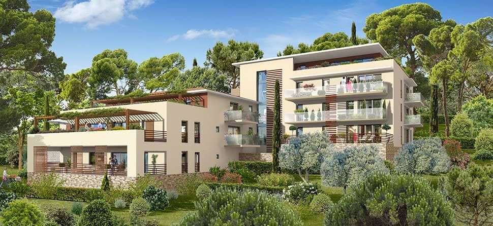 logement neuf extérieur CEZ'ART - Aix-en-Provence