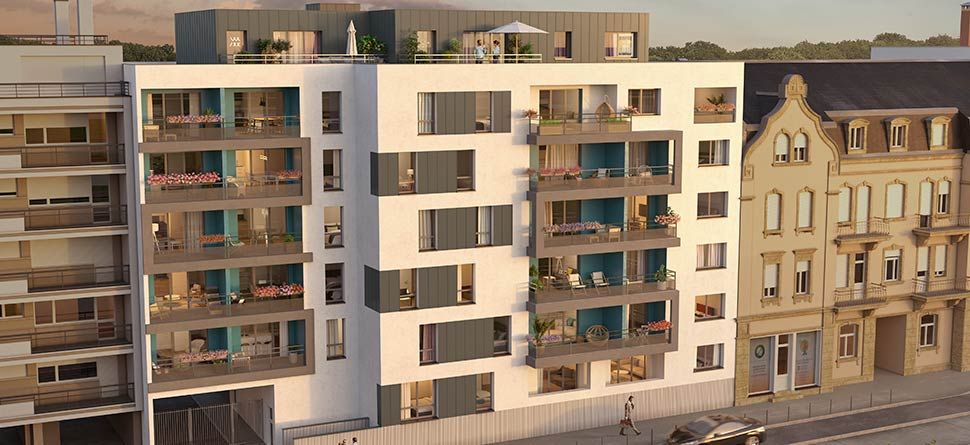 logement neuf extérieur L'Olympe - METZ