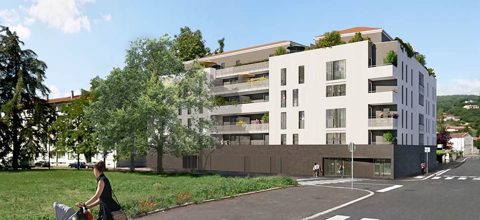 logement neuf extérieur ANAGRAM' - GIVORS