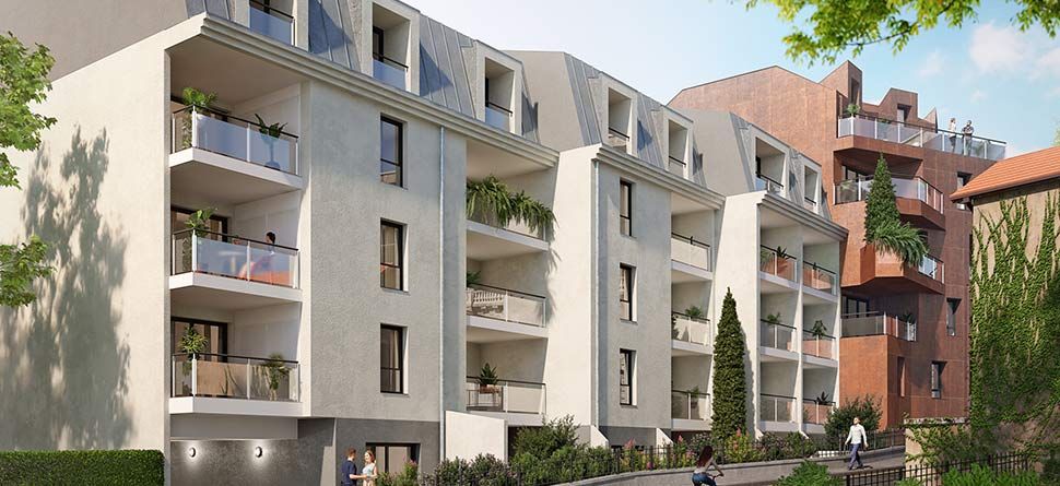 logement neuf extérieur PARIS KYOTO BABYLONE - AIX-LES-BAINS