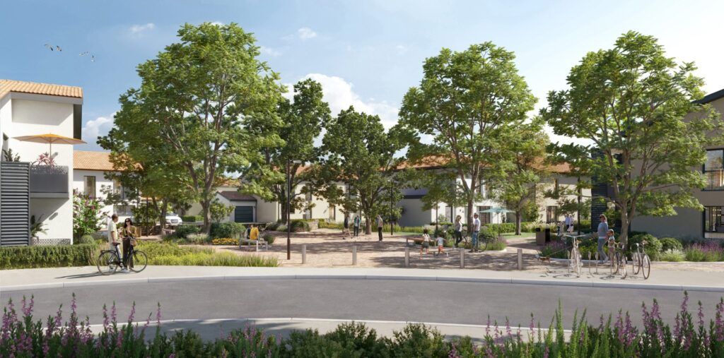 logement neuf extérieur HAMEAU BELLEVUE - Brindas
