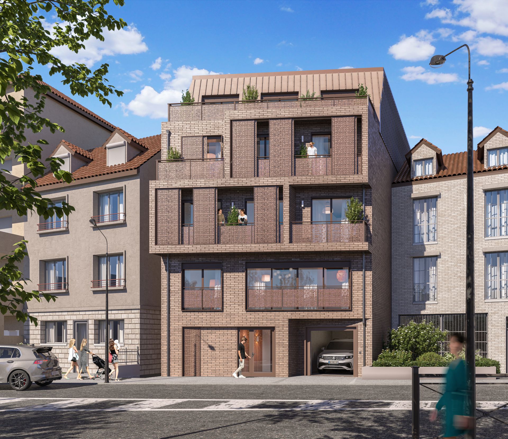 logement neuf extérieur 38 Egalité - Issy les Moulineaux