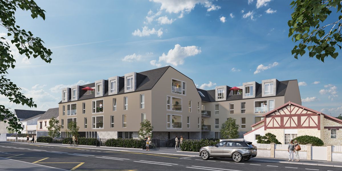 logement neuf extérieur LES DUCS D'HARCOURT - Caen