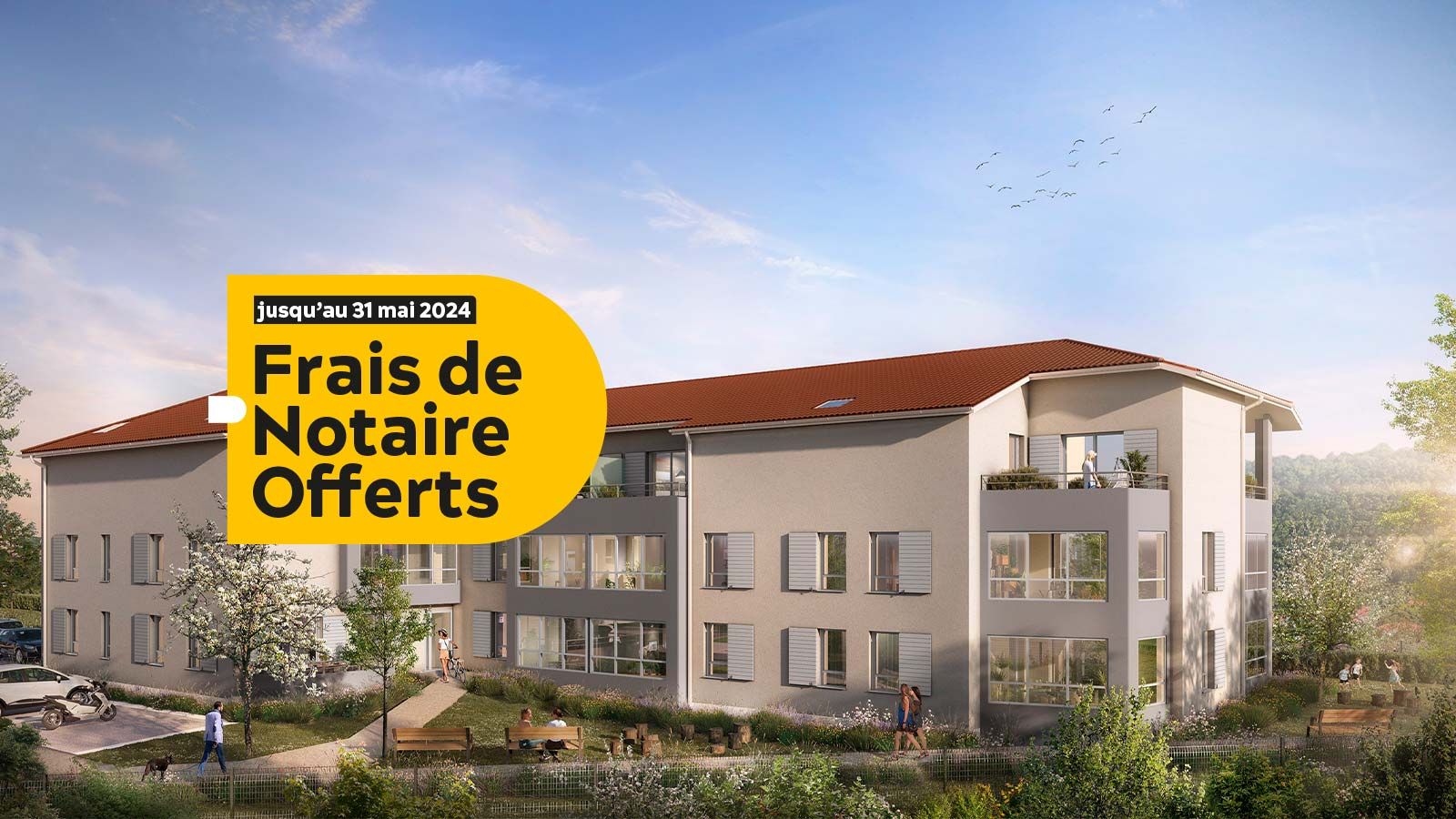 logement neuf extérieur LE CLOS CHASSEN - Chasse-sur-Rhône