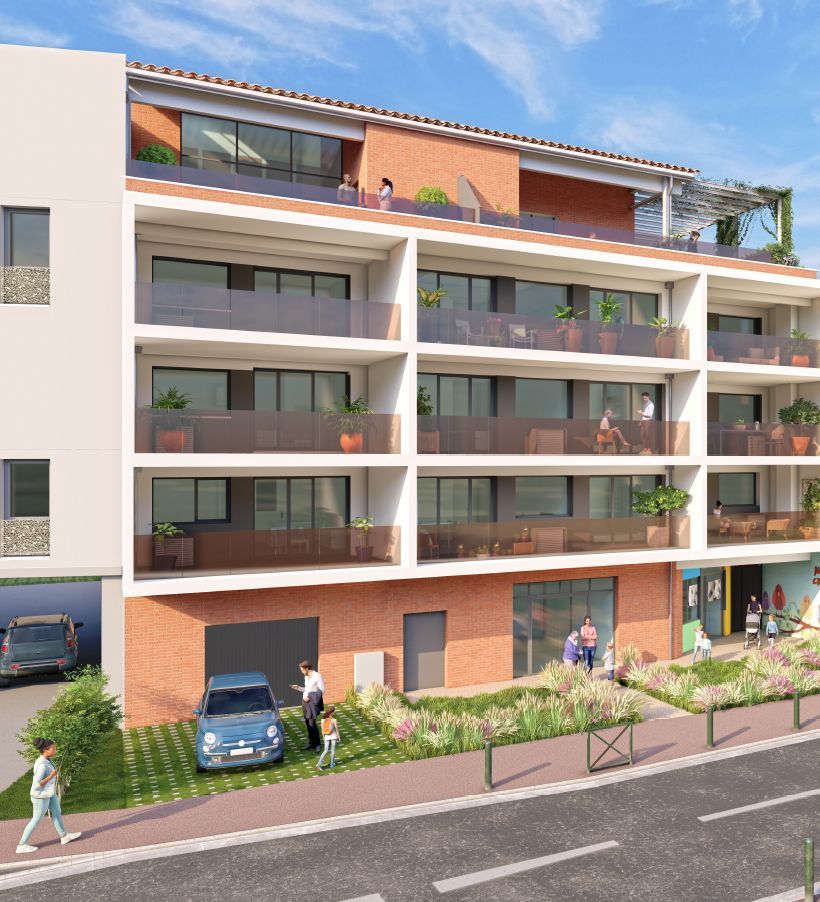 logement neuf extérieur Rosemma meublé - Toulouse