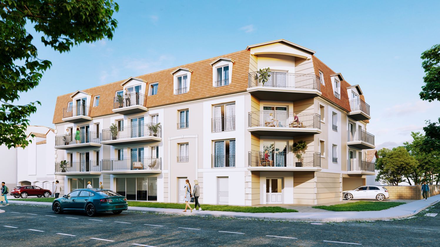 logement neuf extérieur L'Elégance - Sainte-Geneviève-des-Bois