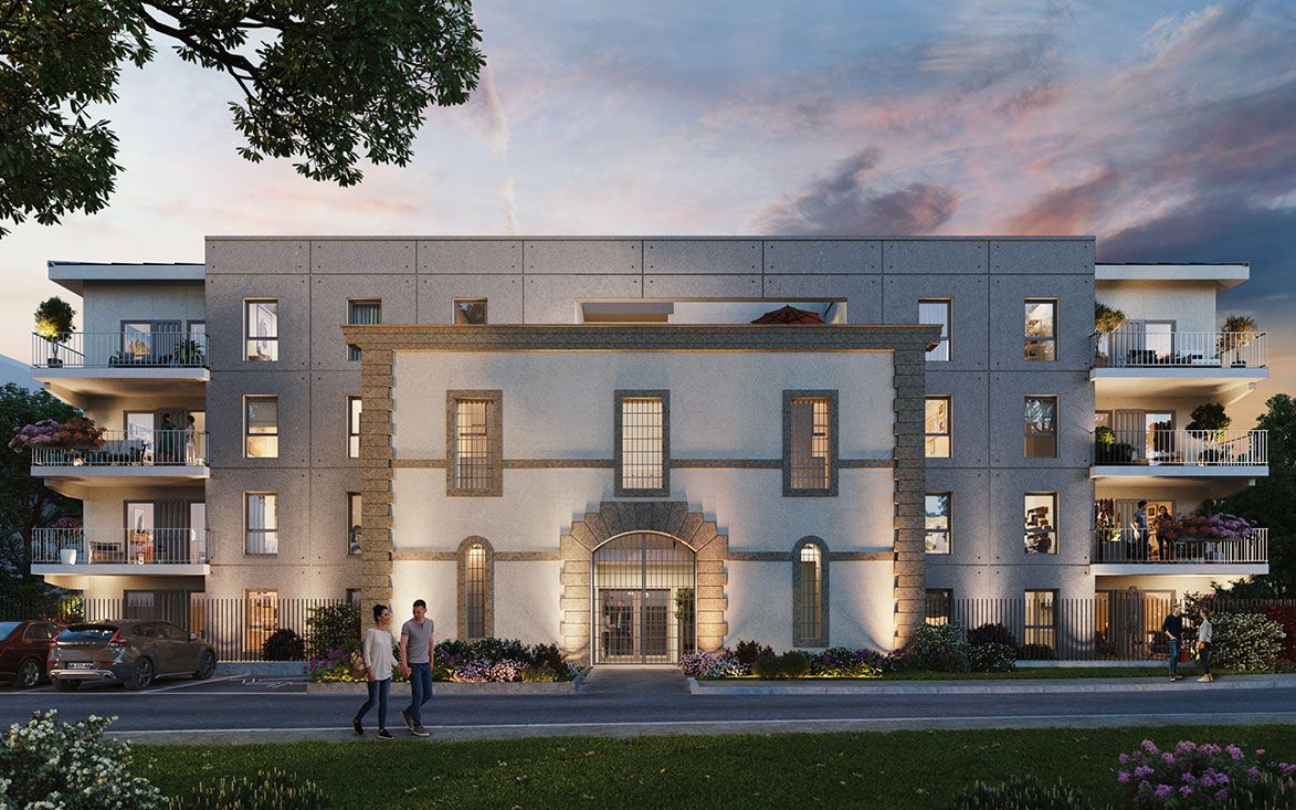logement neuf extérieur L'instant - Belley