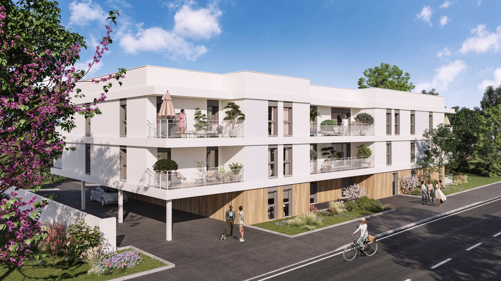 logement neuf extérieur LE QUARK - Saint-Genis-Pouilly