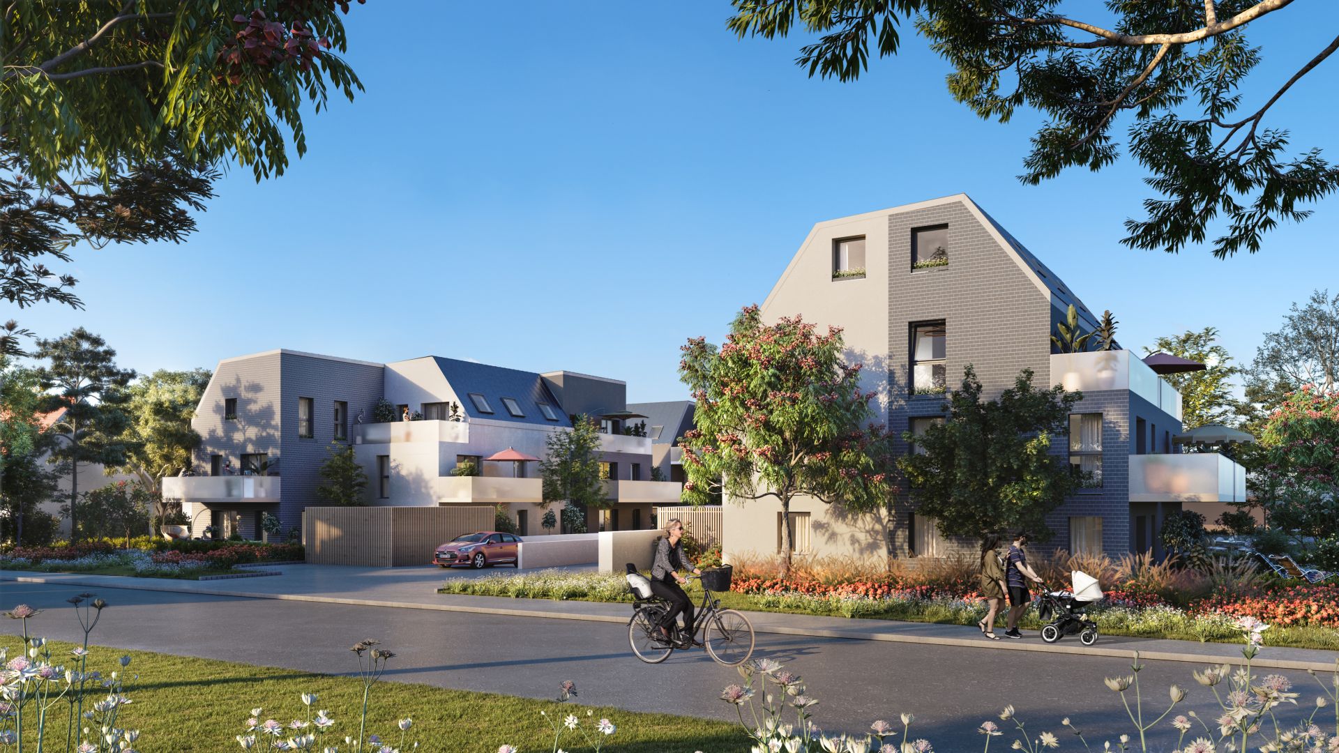 logement neuf extérieur ORTENSIA - Mittelhausbergen