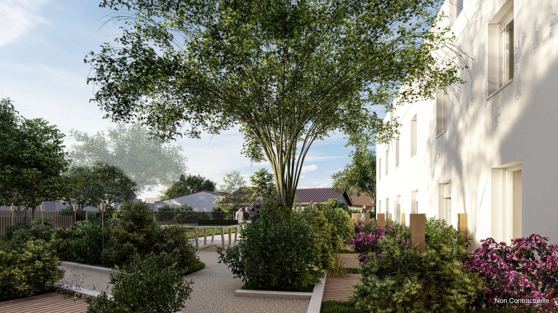 logement neuf extérieur Pop & Green - Saint-Priest