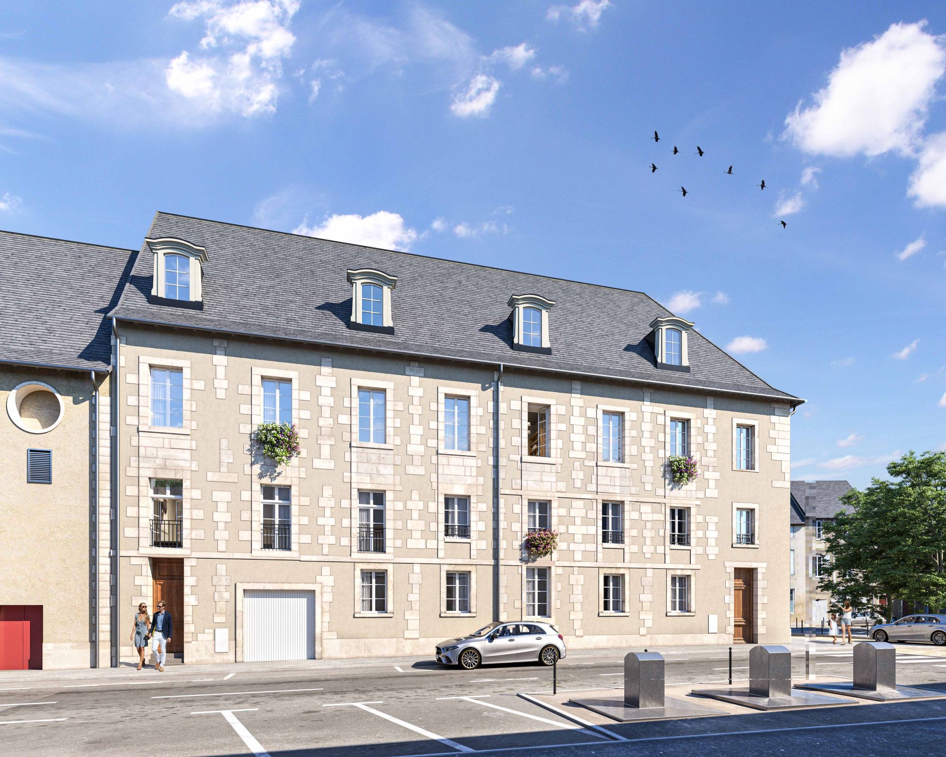 logement neuf extérieur LE CLOS SARRAIL - POITIERS