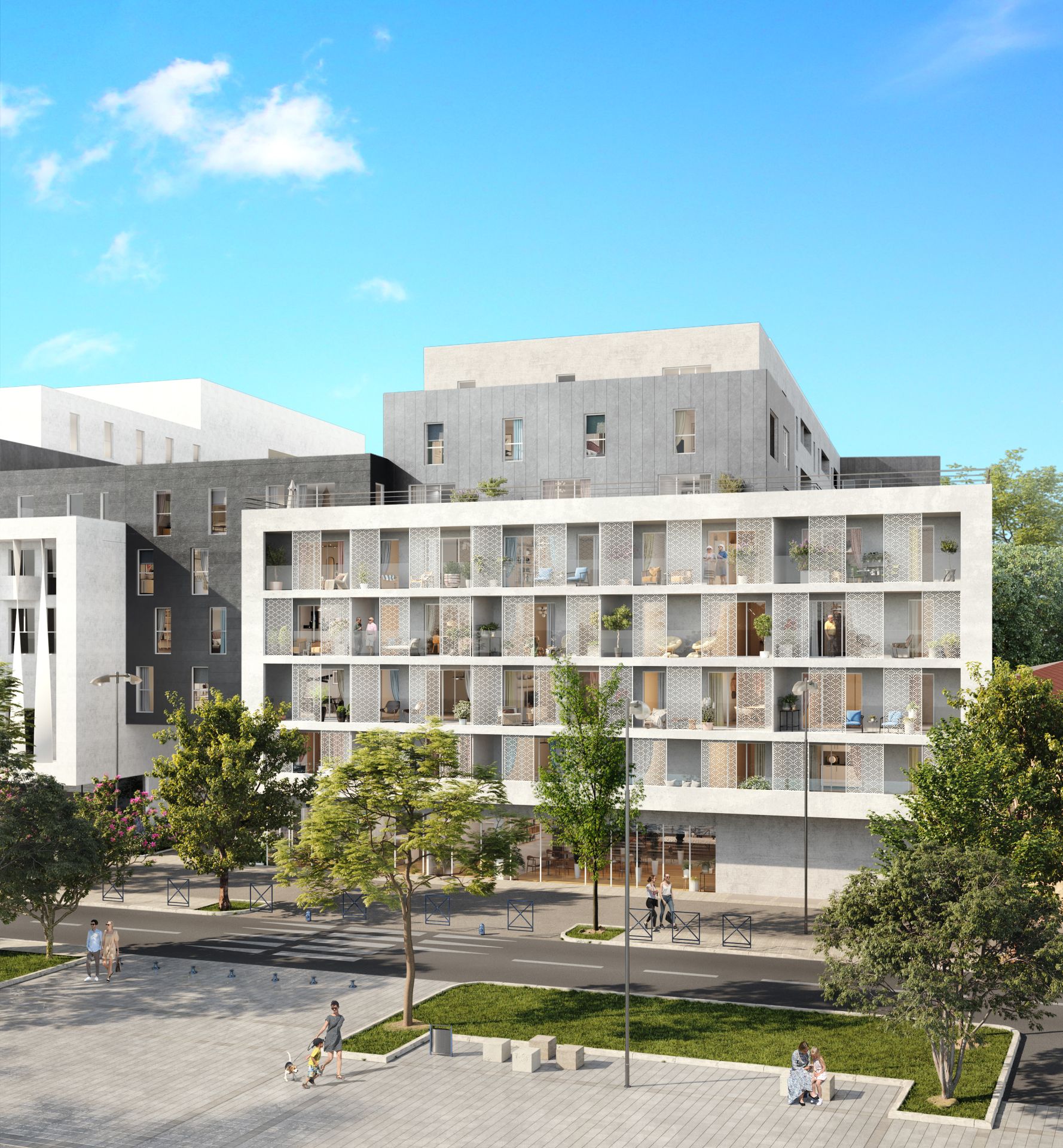 logement neuf extérieur COGEDIM CLUB - BEZIERS