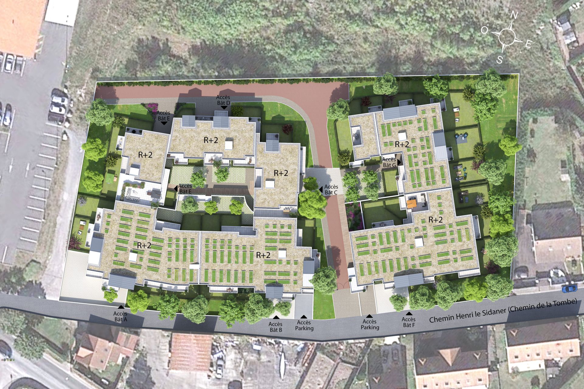 logement neuf extérieur JARDINS D'OPALE - ETAPLES