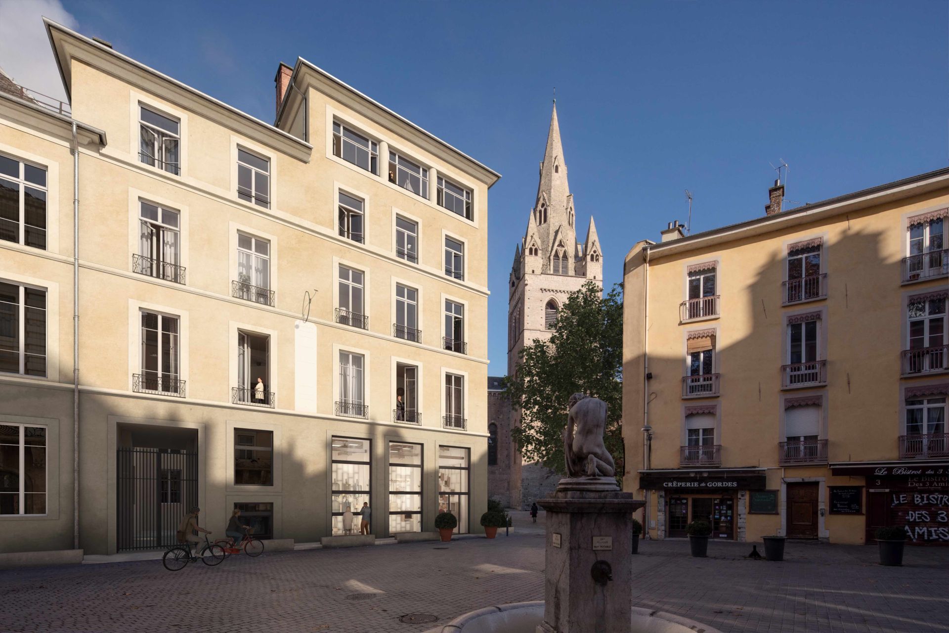 logement neuf extérieur MAISON GAVIN - GRENOBLE