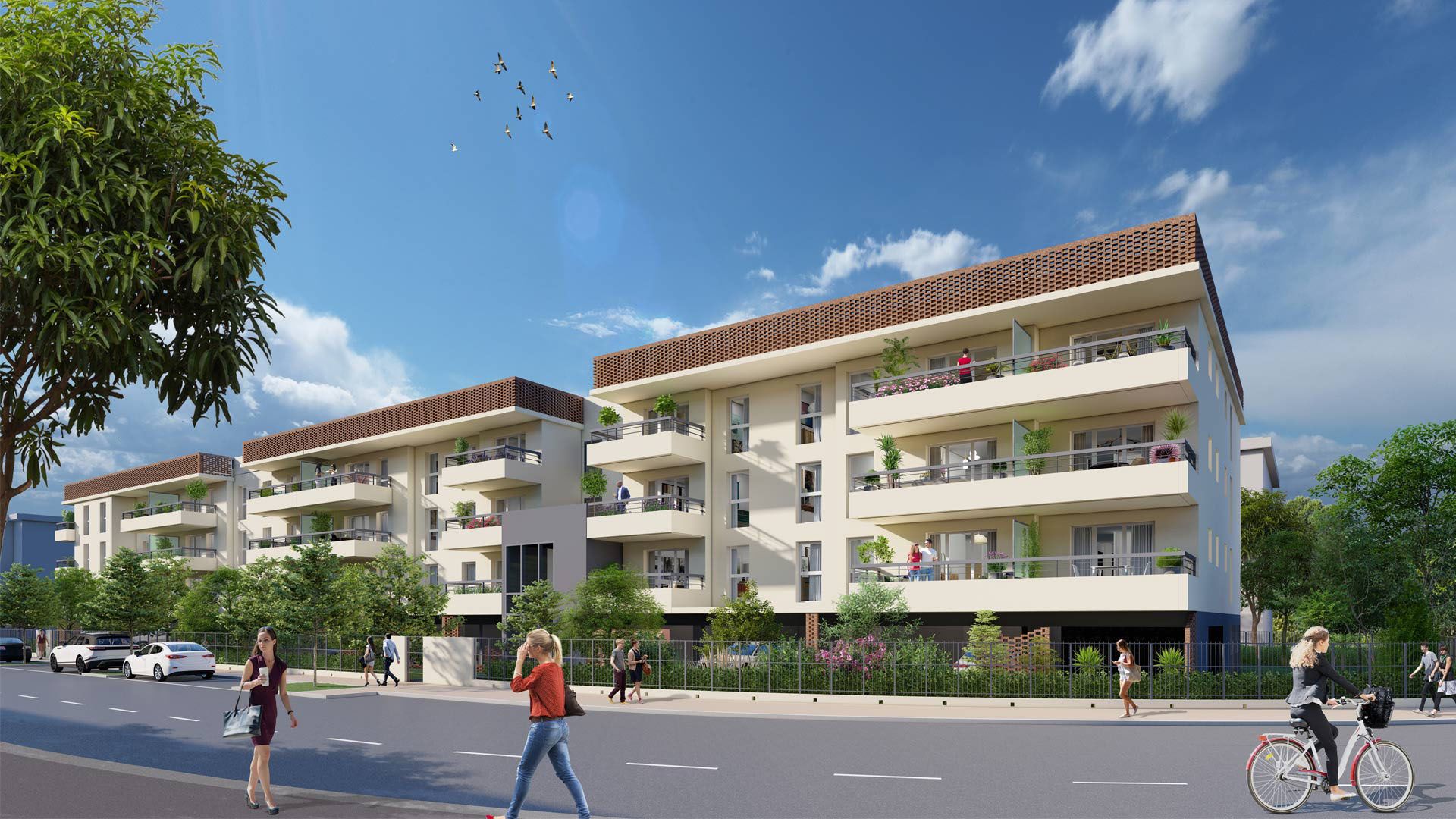 logement neuf extérieur COULEURS DU SUD - ARLES