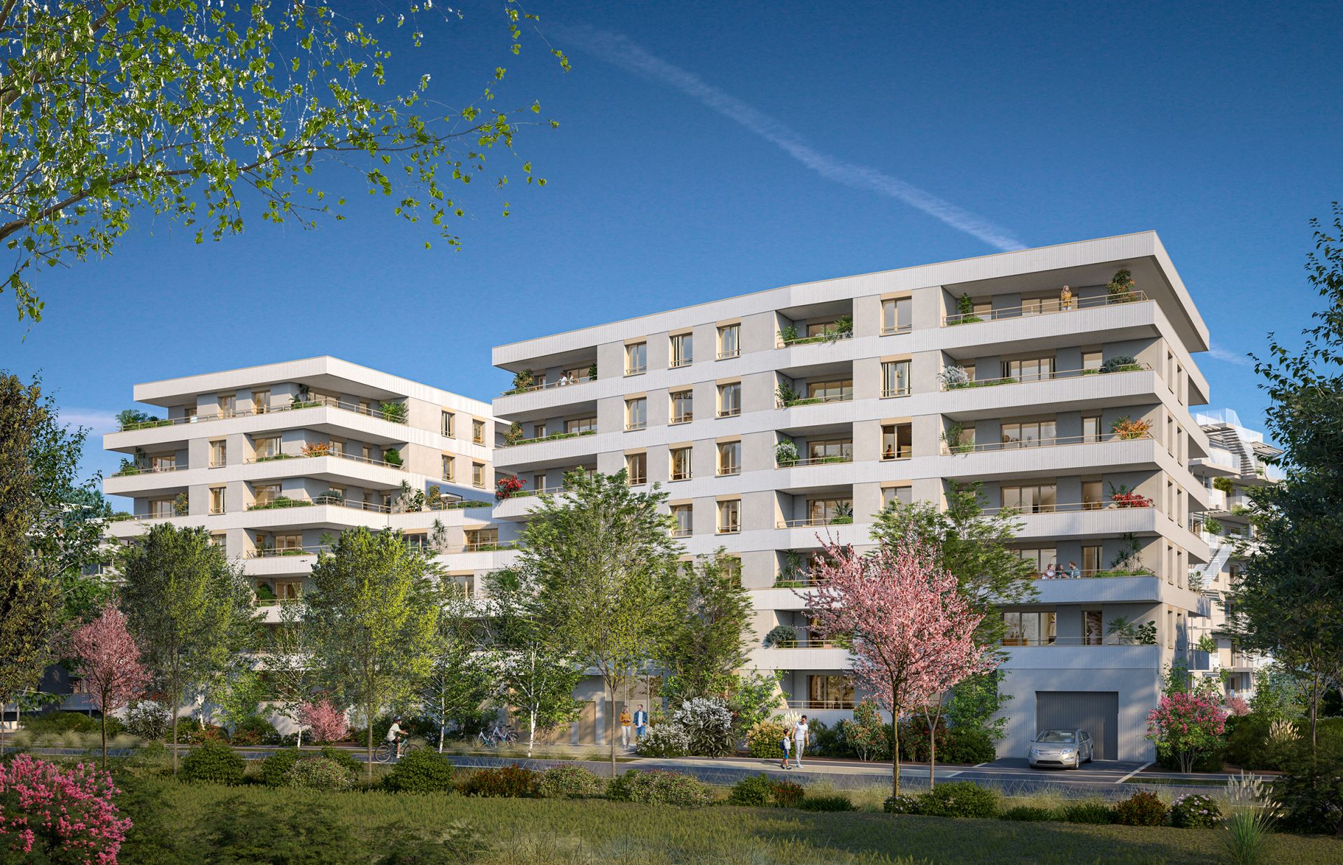 logement neuf extérieur OSMOSE - ANNECY