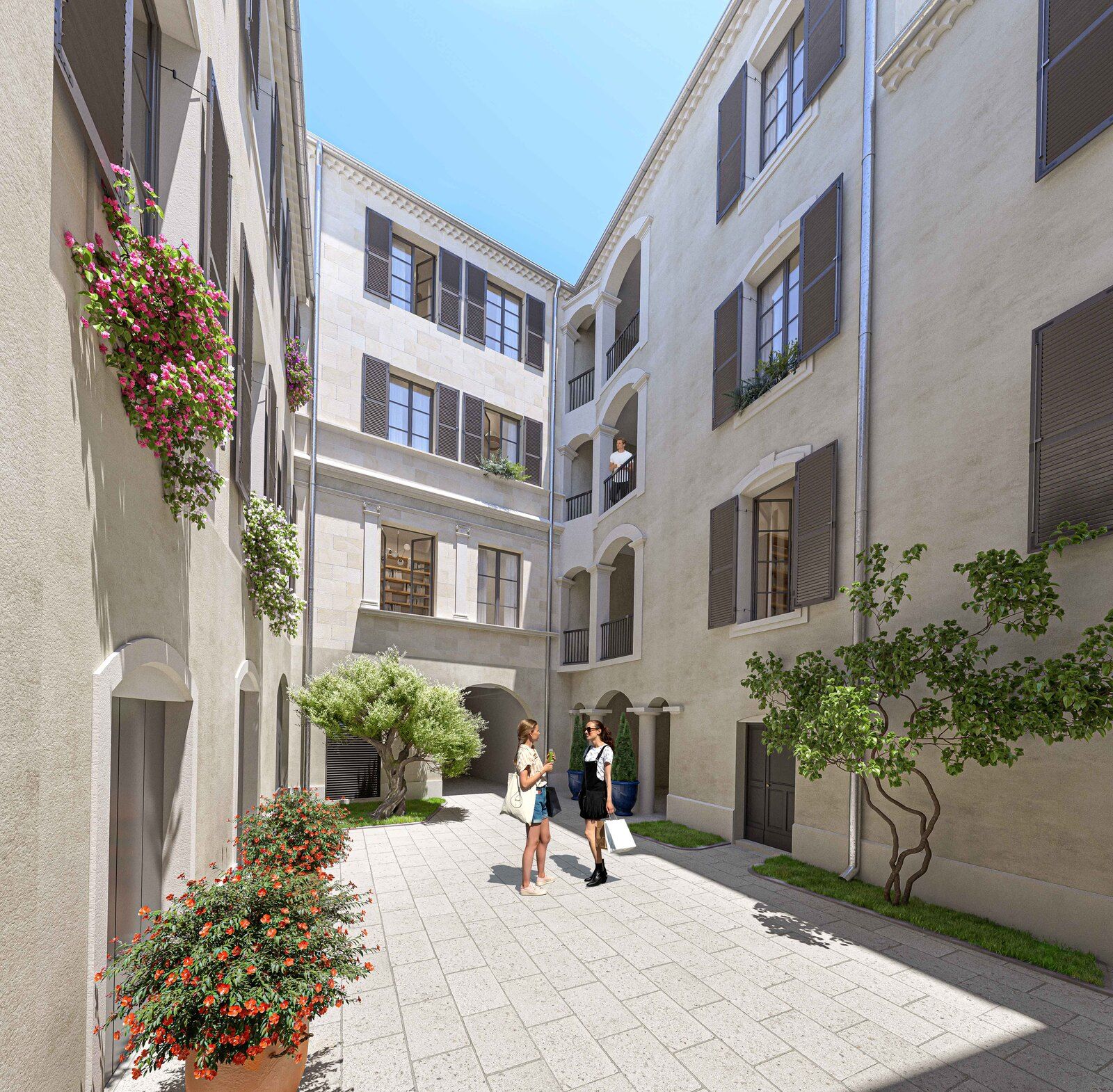 logement neuf extérieur CARRE MITHRAS - NIMES