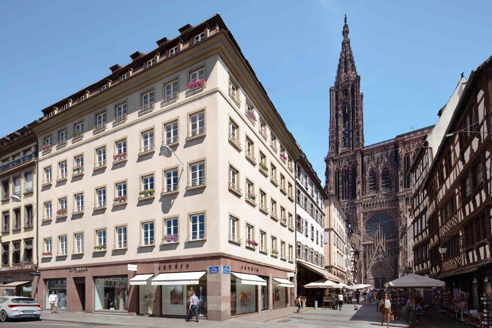 logement neuf extérieur PASSAGE NOTRE DAME - STRASBOURG