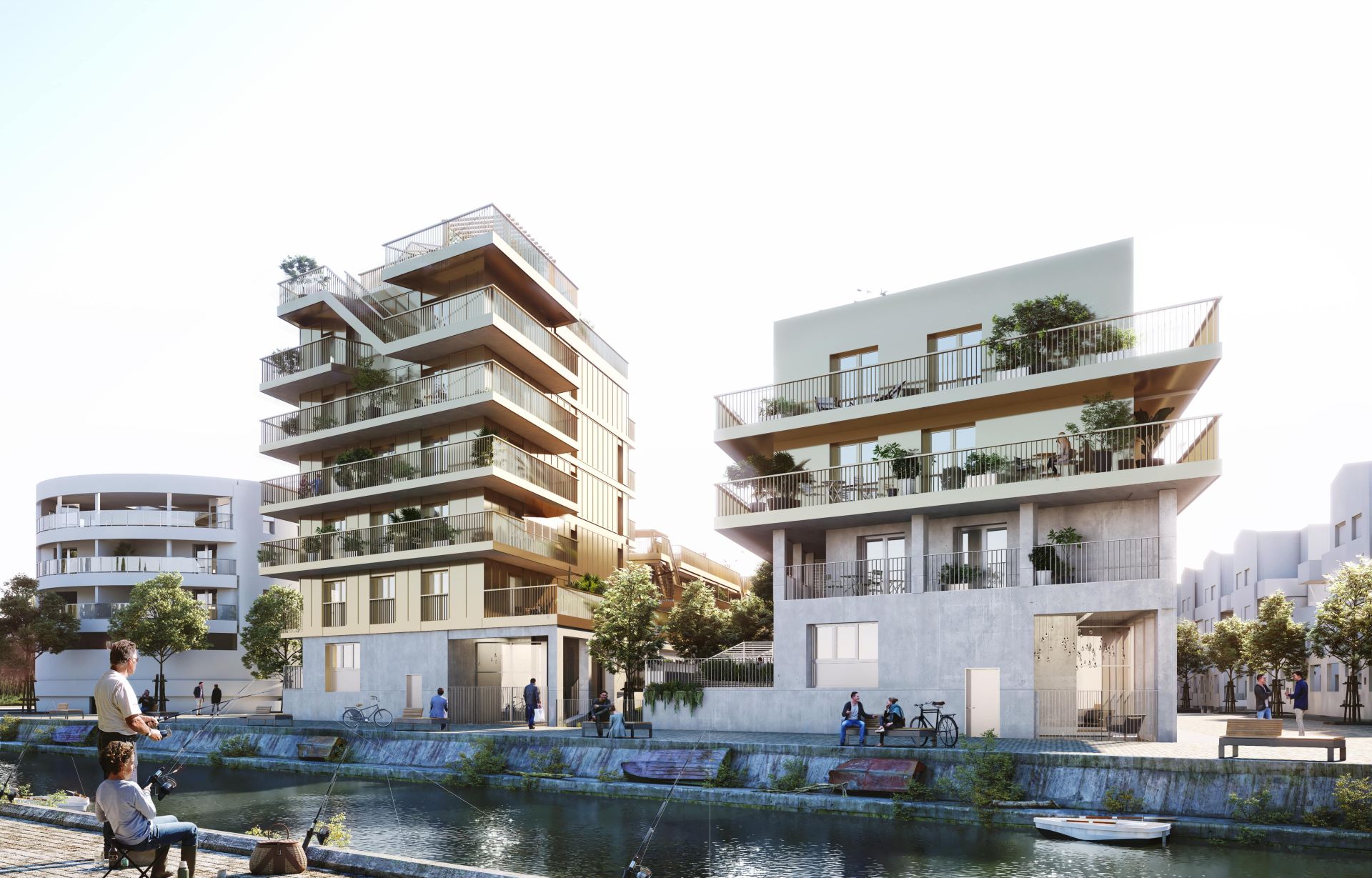 logement neuf extérieur MELLONA - Dijon