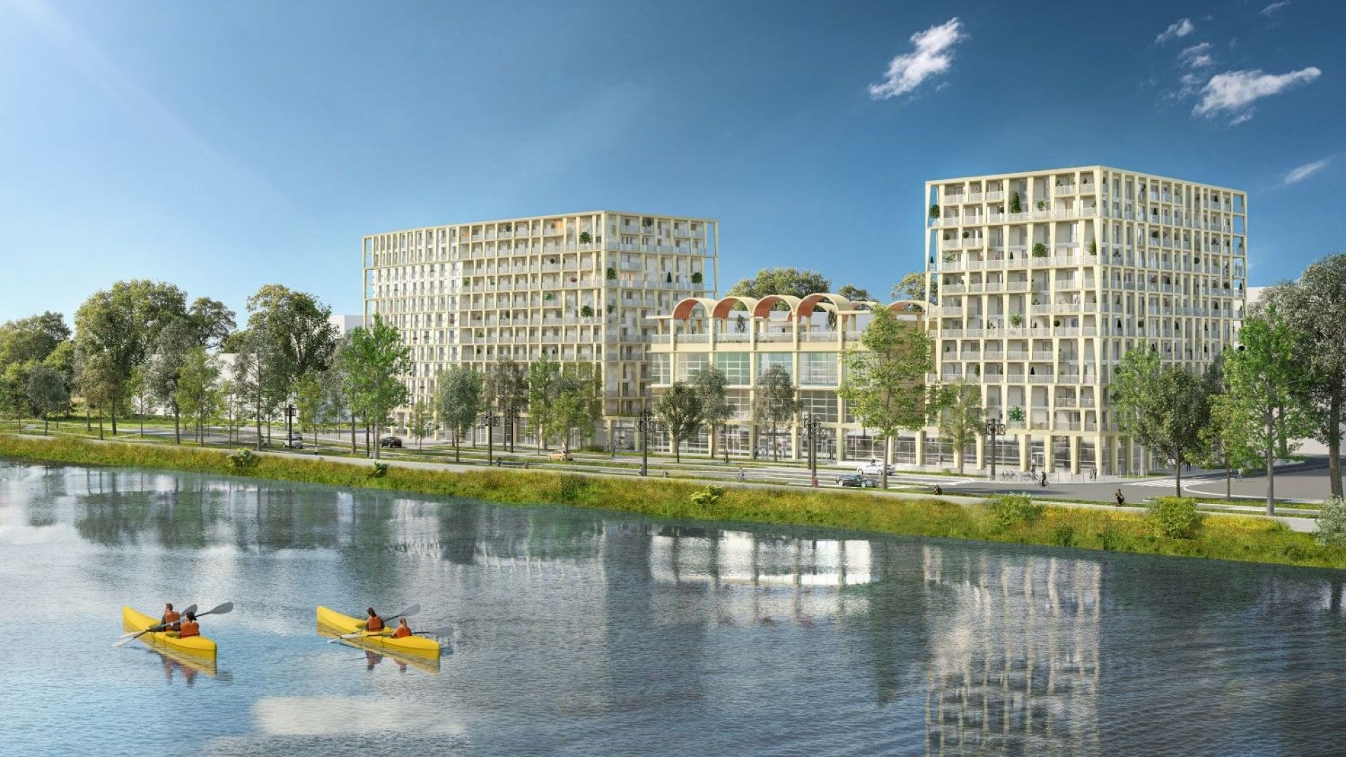 logement neuf extérieur CAP GARONNE - Bordeaux