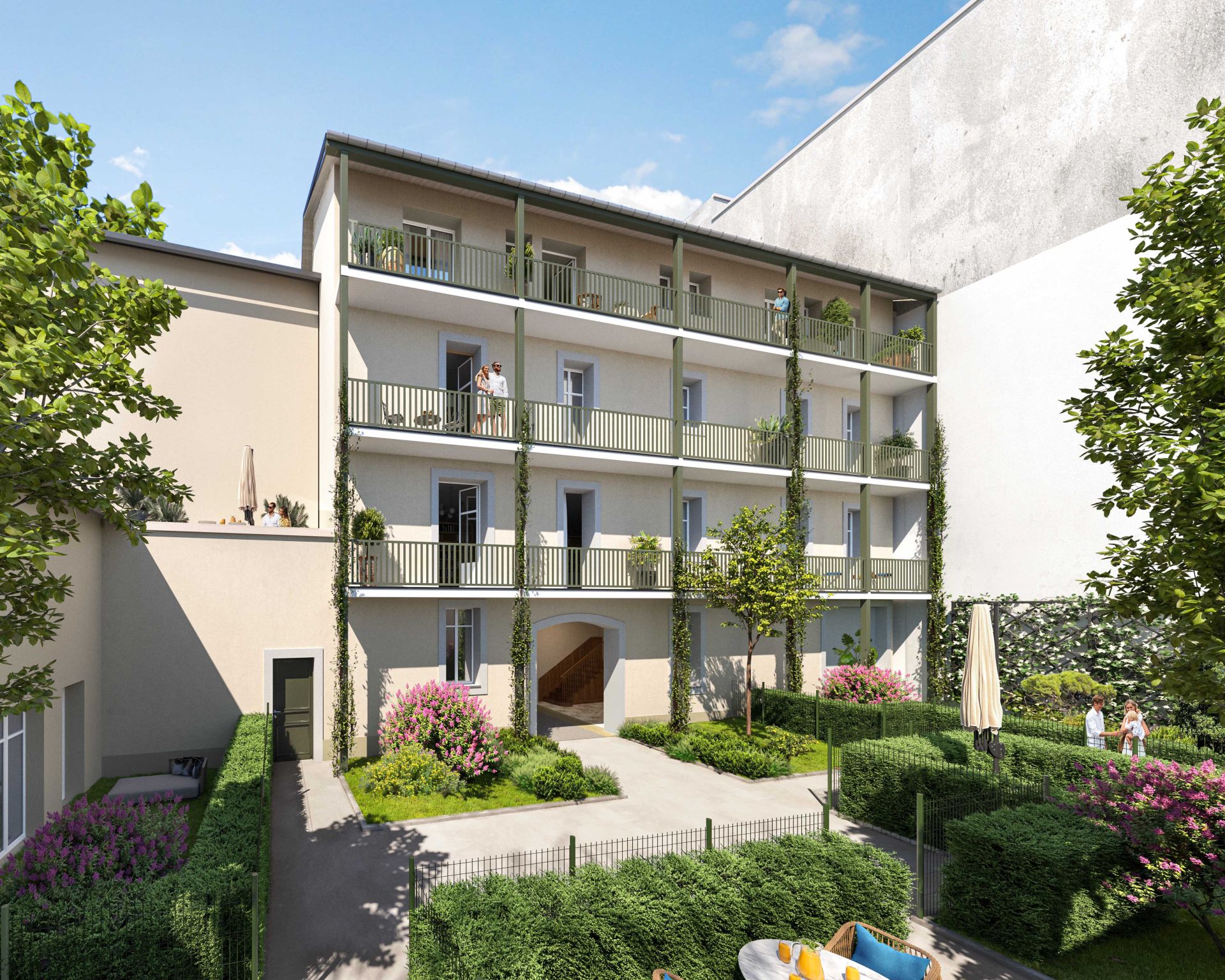 logement neuf extérieur PASSAGE DU HEDAS - PAU