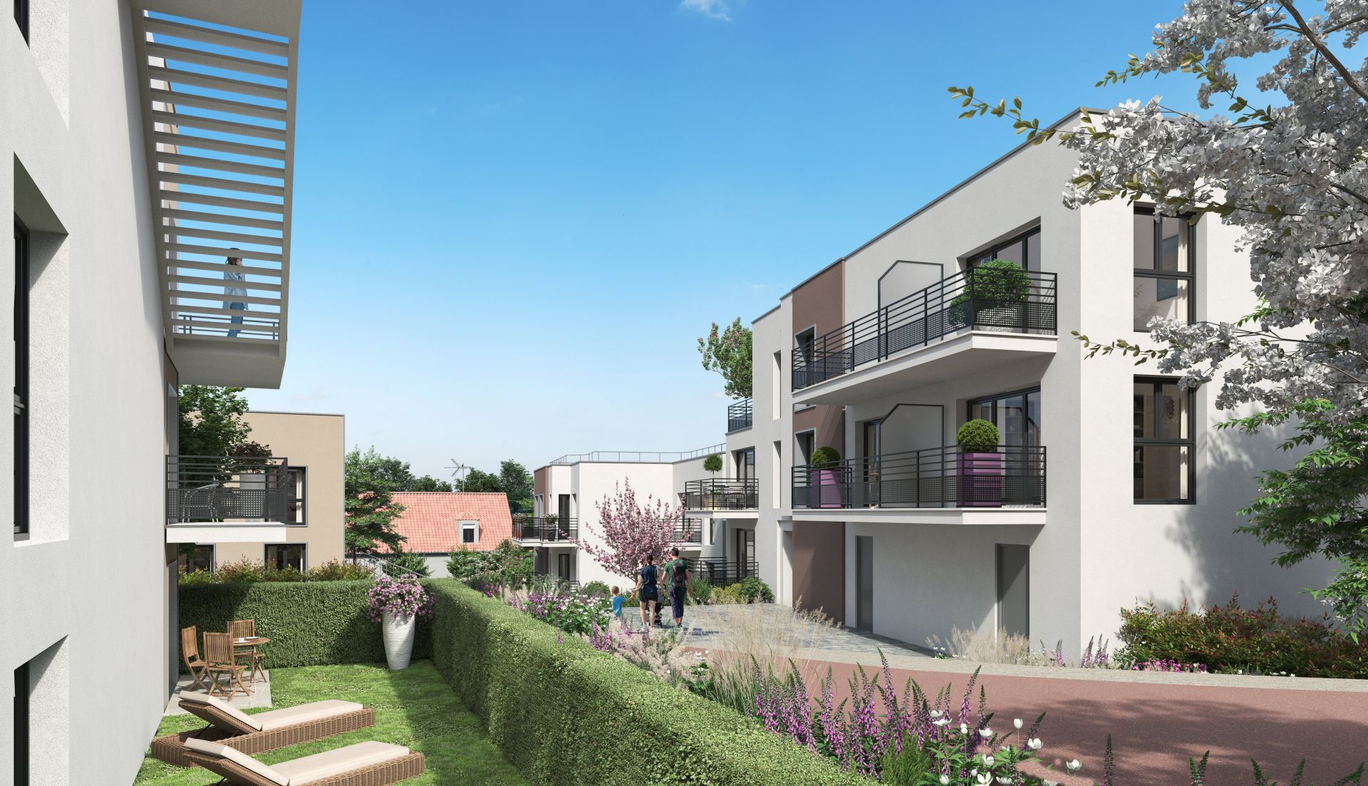 logement neuf extérieur JARDINS D'OPALE - ETAPLES