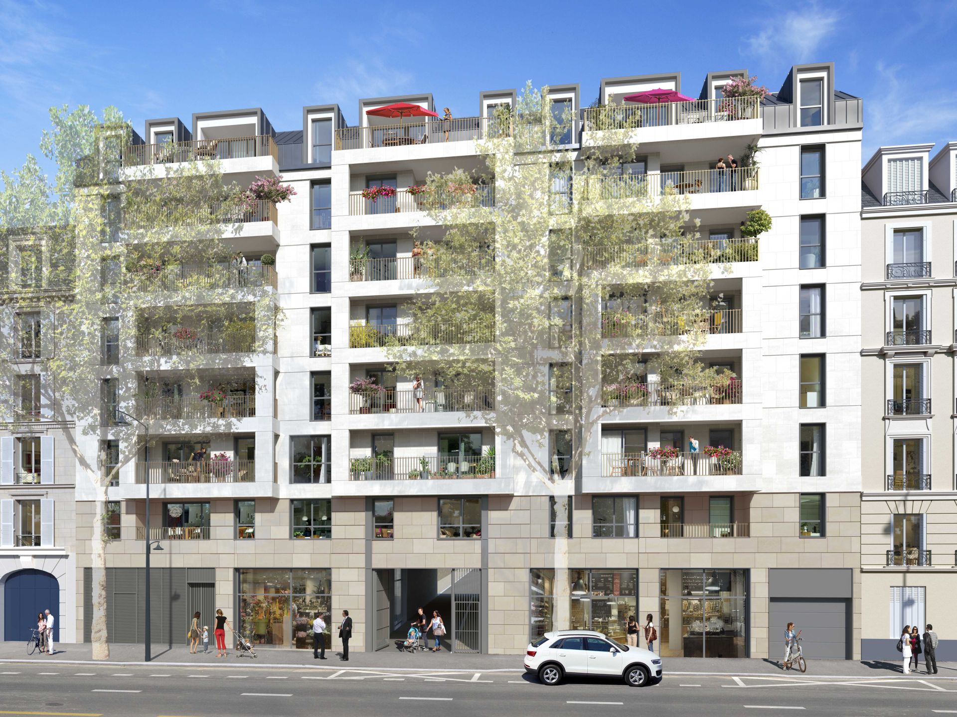 logement neuf extérieur RESIDENCE PRIVILEGES - CLICHY