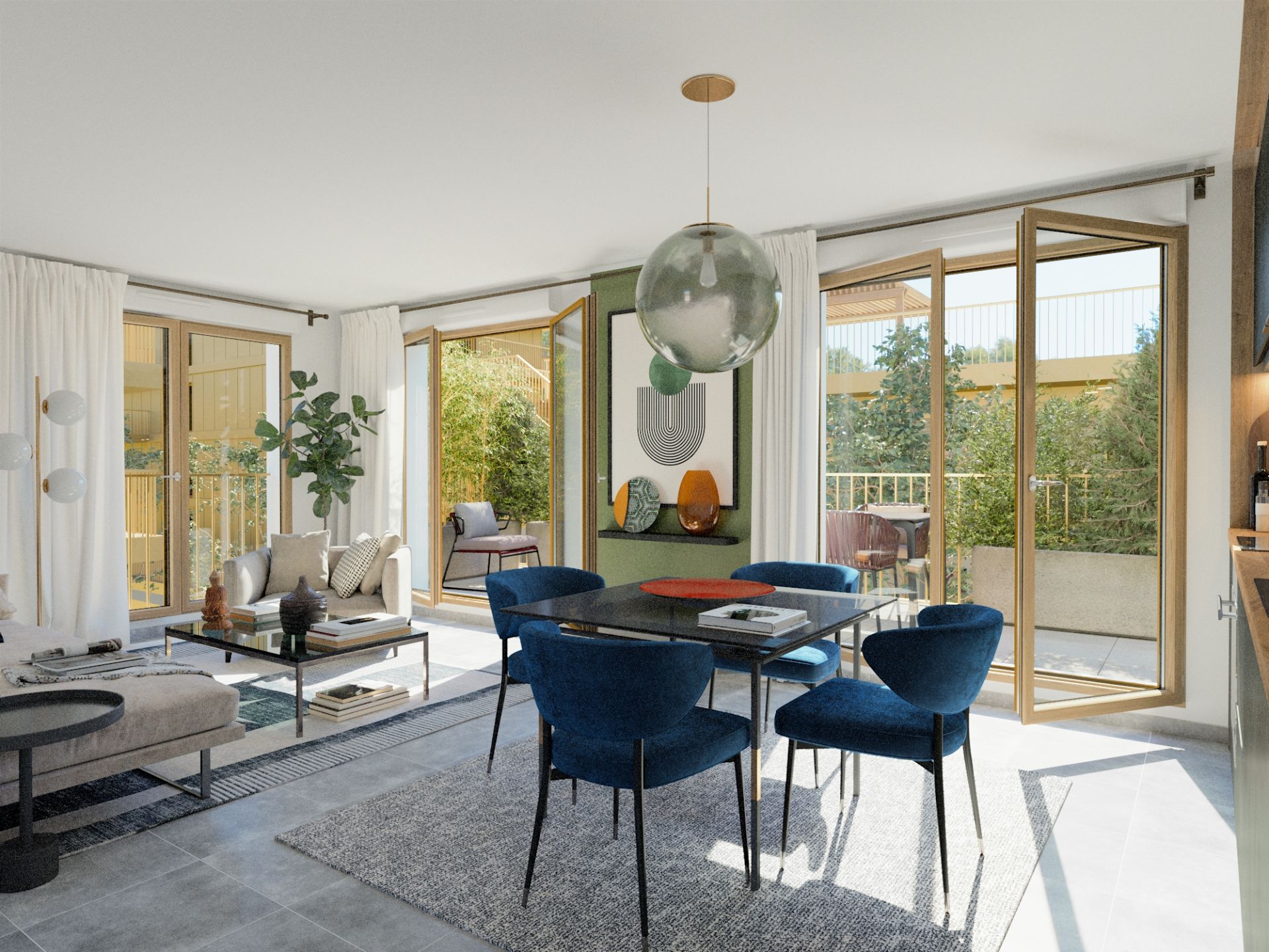 logement neuf extérieur MELLONA - Dijon