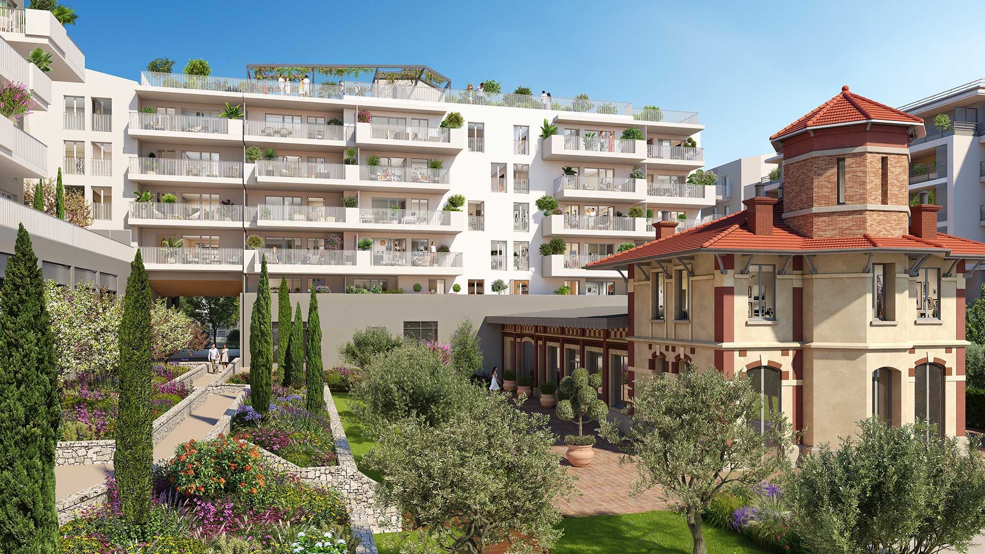 logement neuf extérieur Nicetoria - NICE