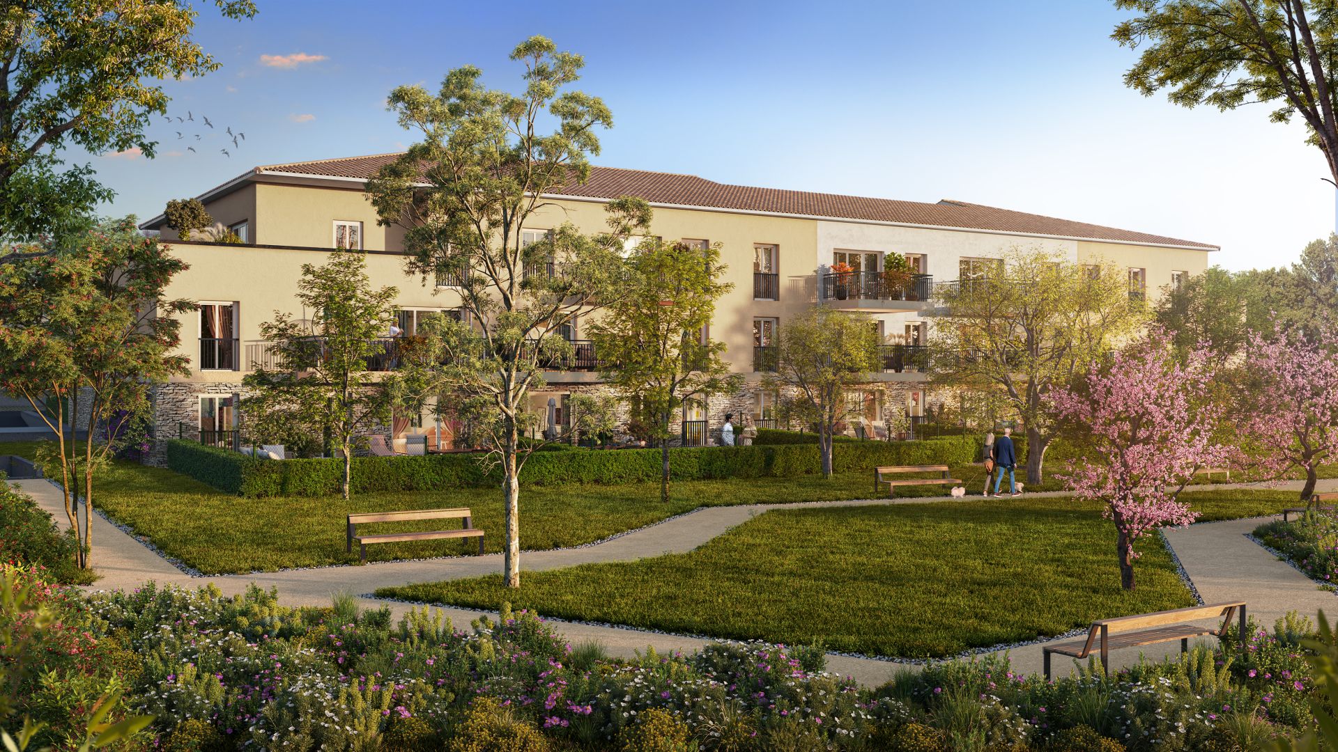 logement neuf extérieur AIR DE PROVENCE - Bouc-Bel-Air