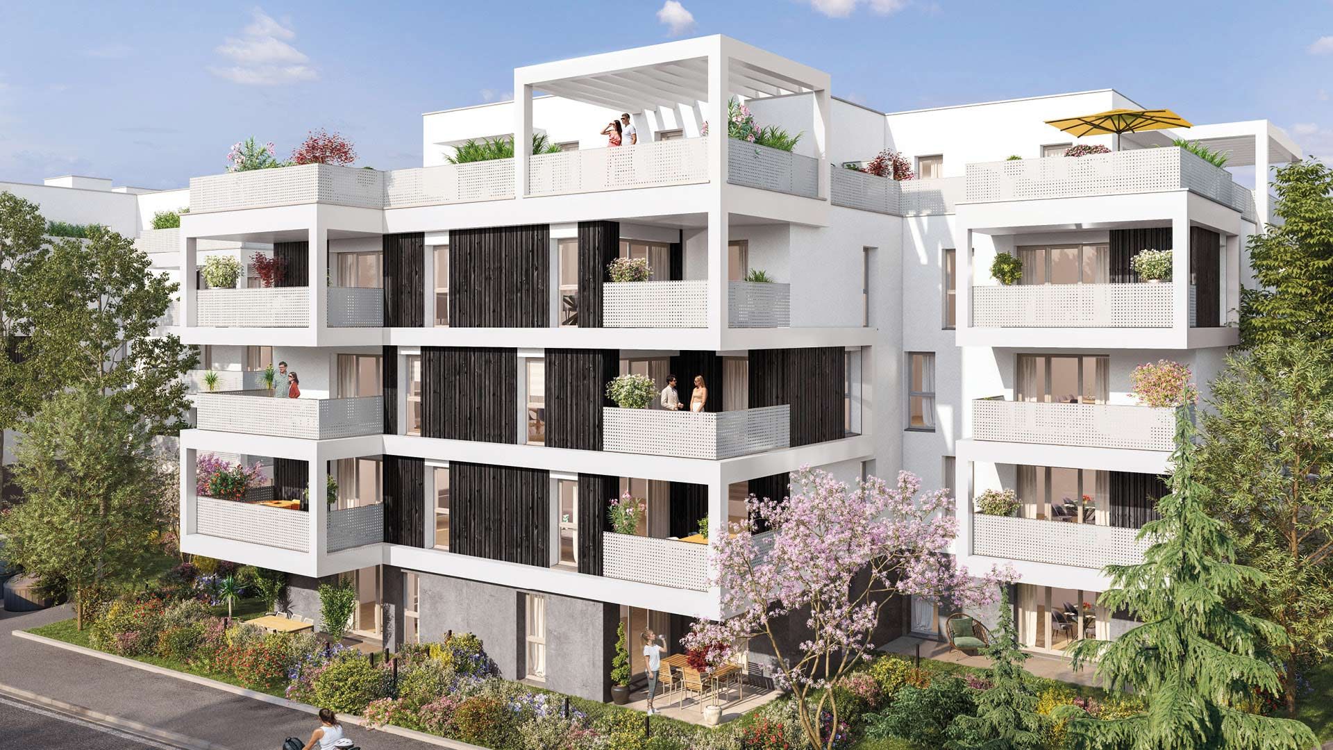 logement neuf extérieur SINGULIER - CHALLES LES EAUX