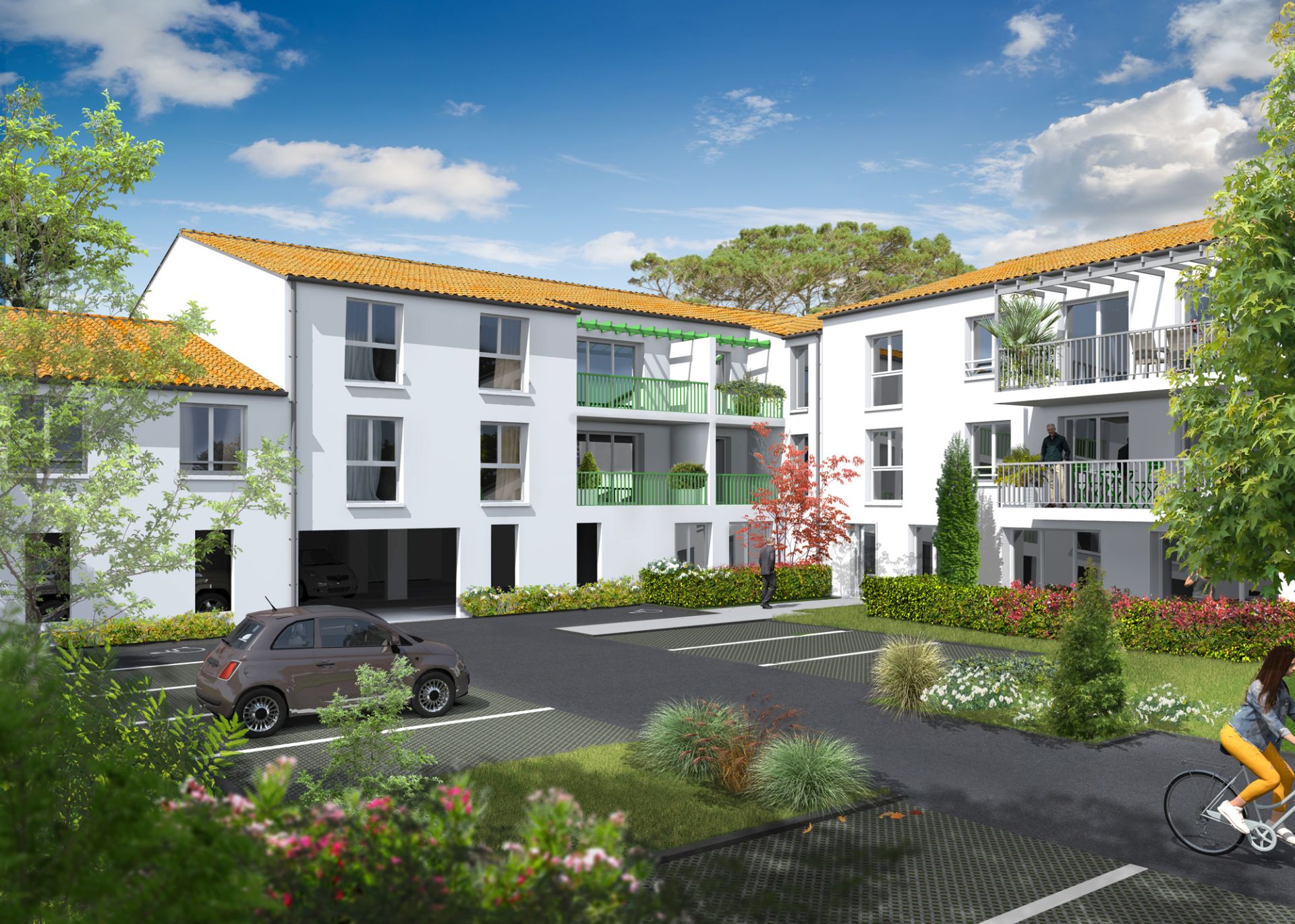 logement neuf extérieur Soléa - ST PIERRE D OLERON