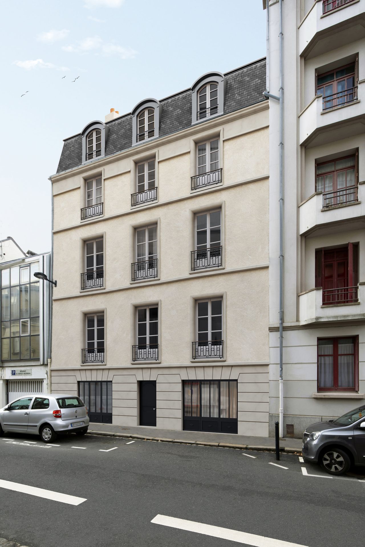 logement neuf extérieur HOTEL DES COMPAGNONS - NANTES