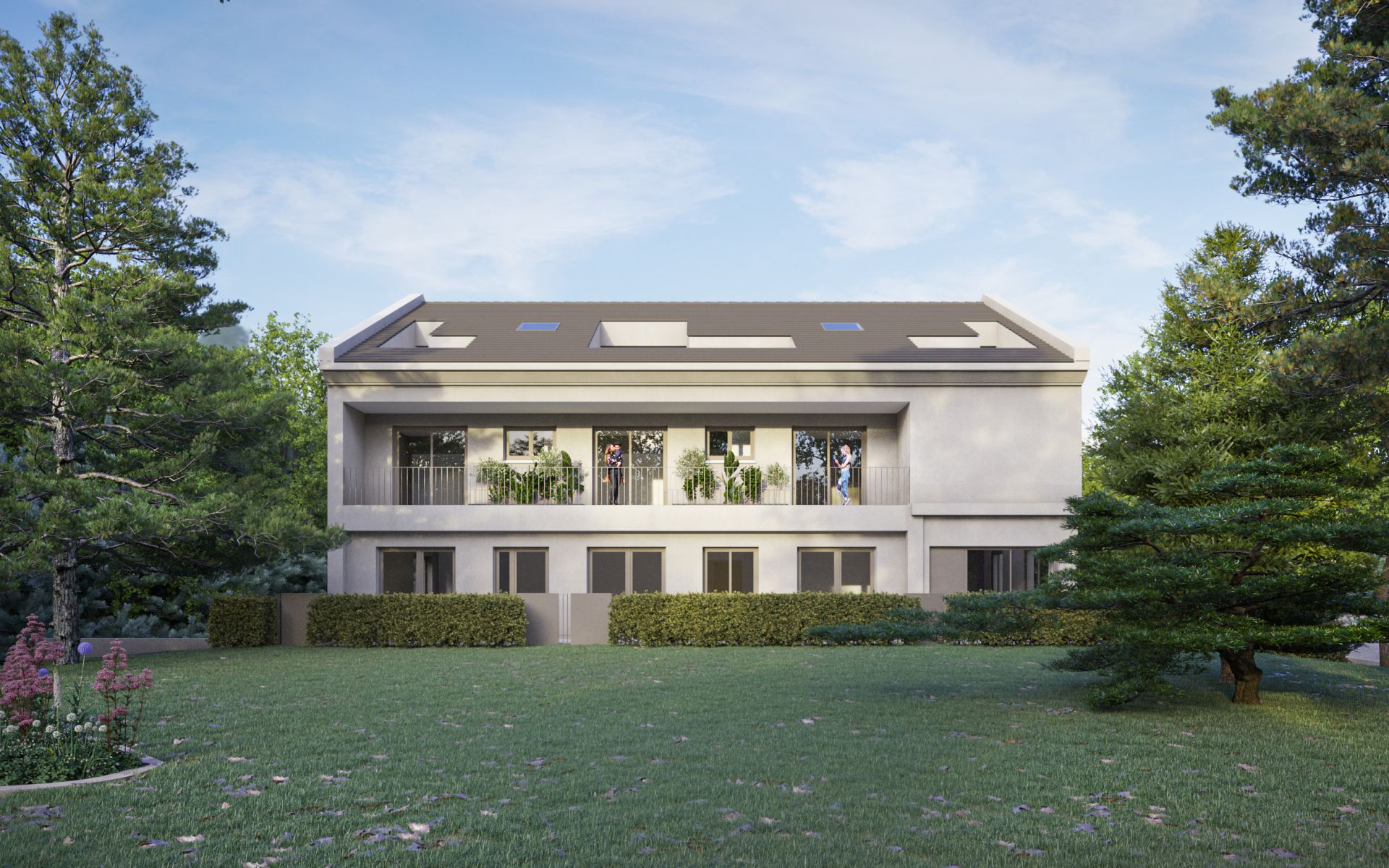 logement neuf extérieur Villa Mayfair - La Tour-de-Salvagny