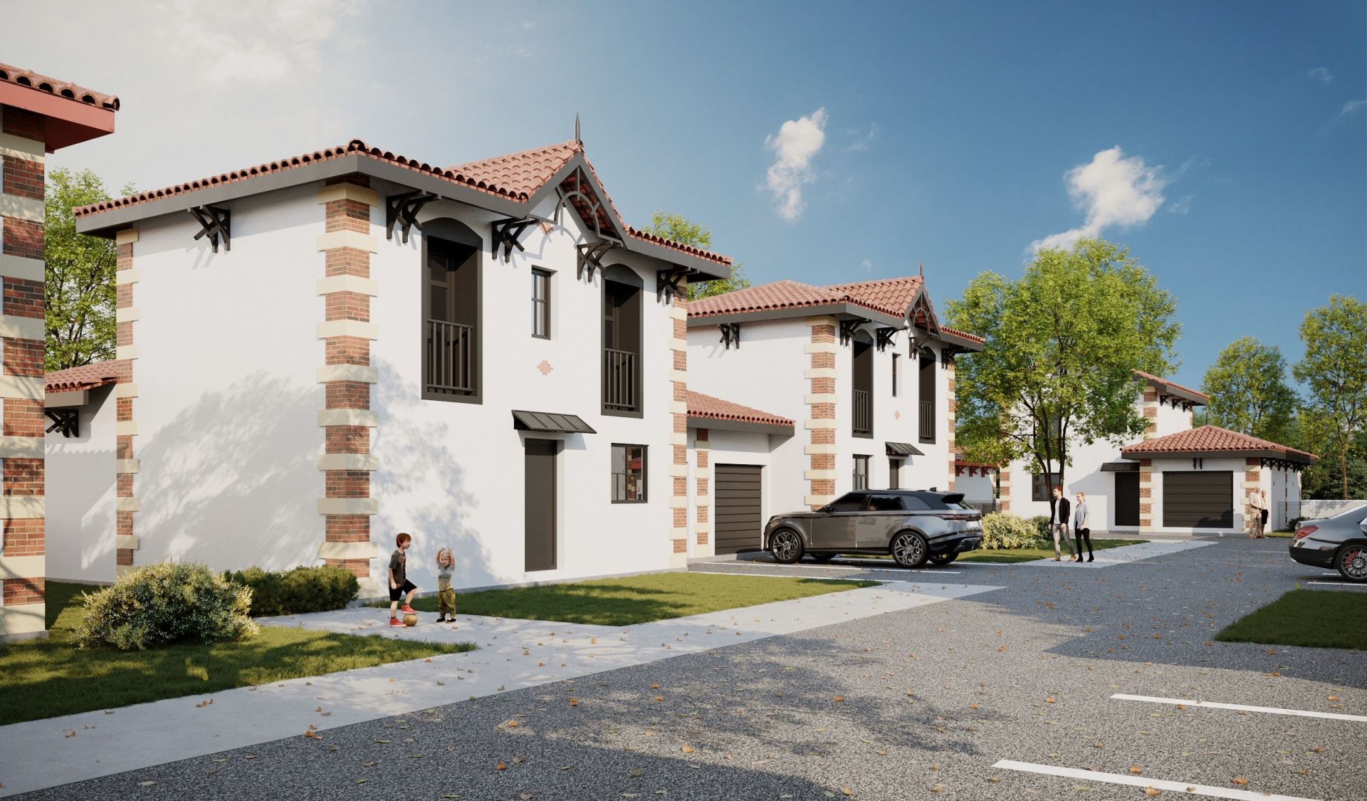 logement neuf extérieur Jardins de louise - Andernos-les-Bains