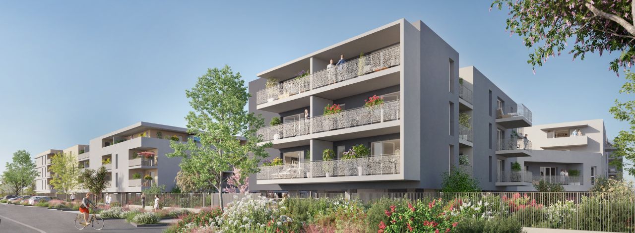logement neuf extérieur RESIDENCE COTE CAMARGUE - Arles