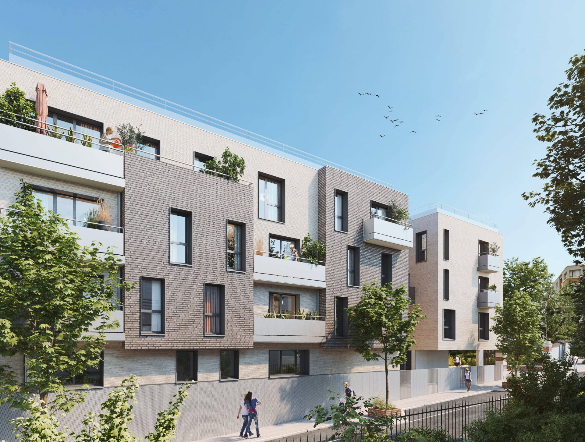 logement neuf extérieur Agora - Nogent-sur-Marne