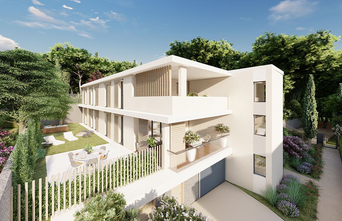 logement neuf extérieur Campagne Giraud - Aix-en-Provence