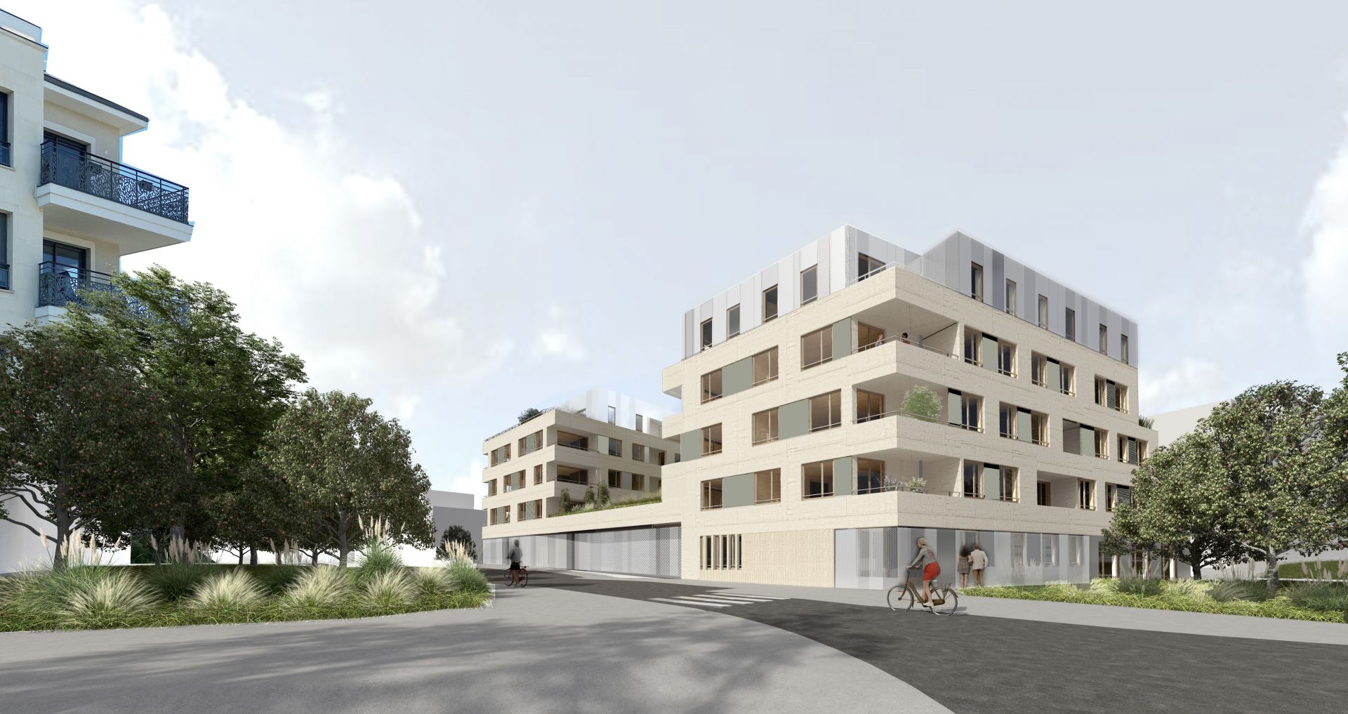 logement neuf extérieur INTERIEUR PARC - SAINT-CYR-L'ECOLE