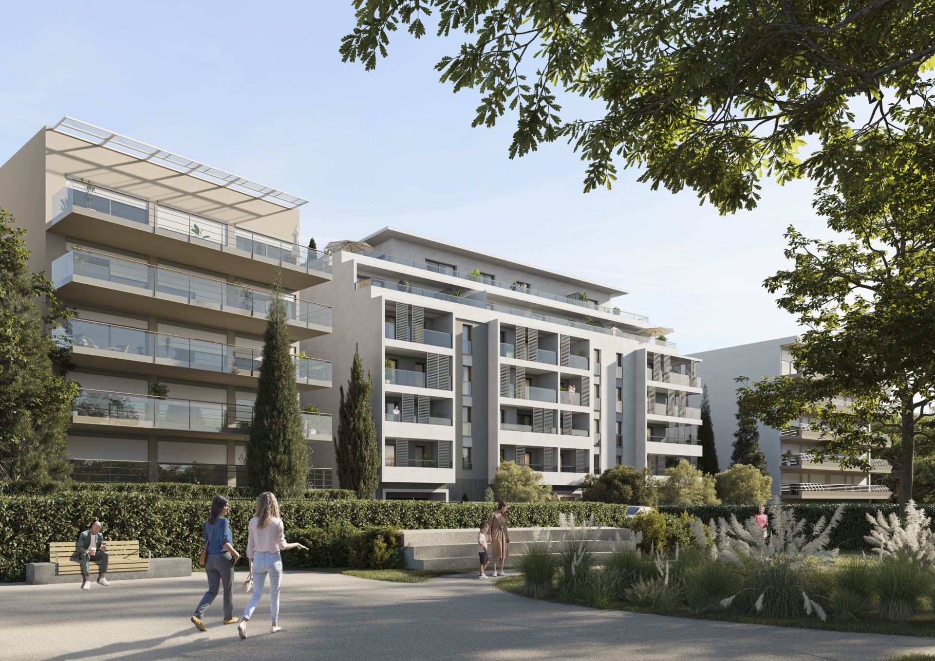 logement neuf extérieur LADY DAYANA - Le Cannet