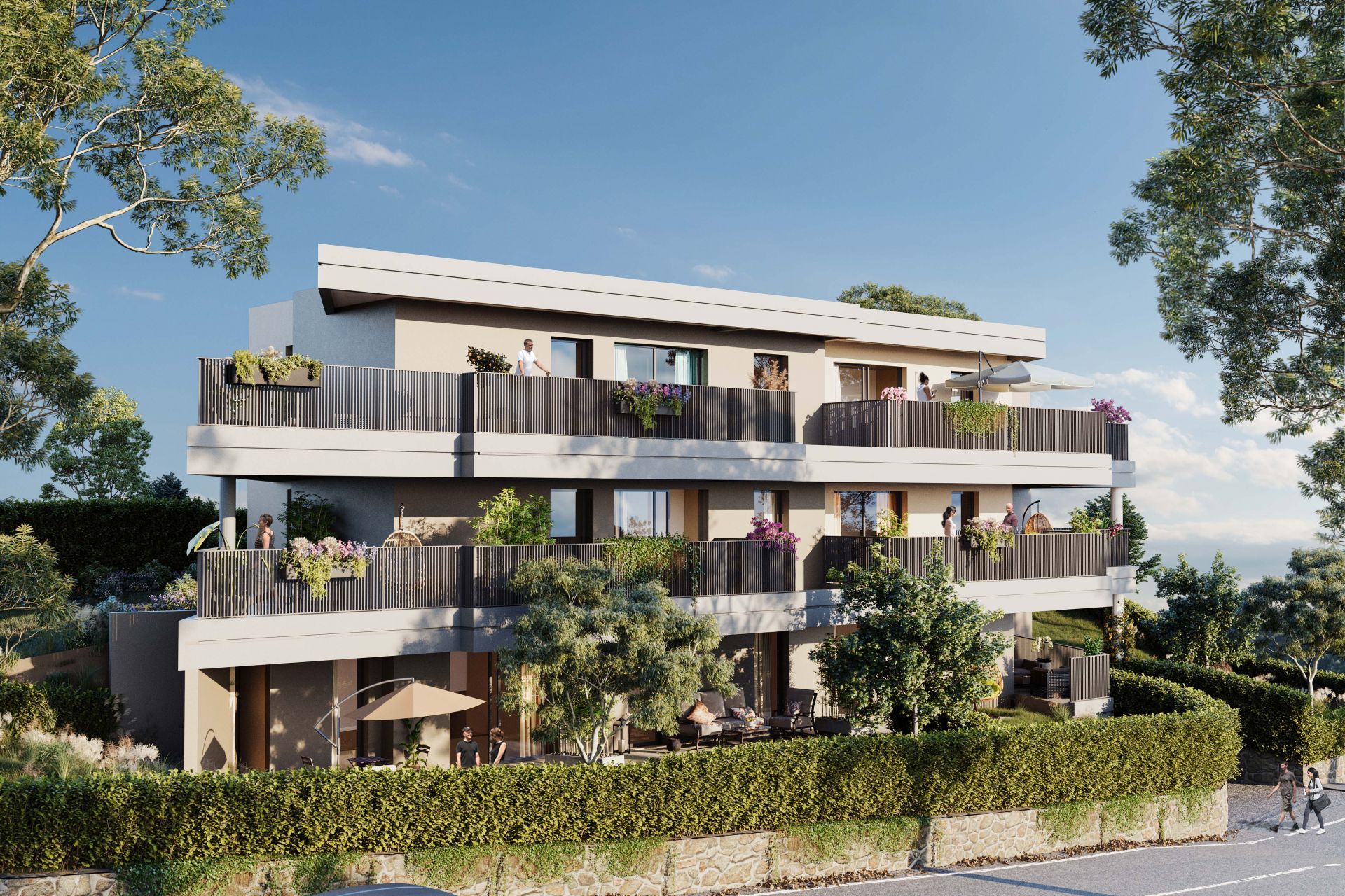 logement neuf extérieur LE CLOS DES CHENES - Cannes