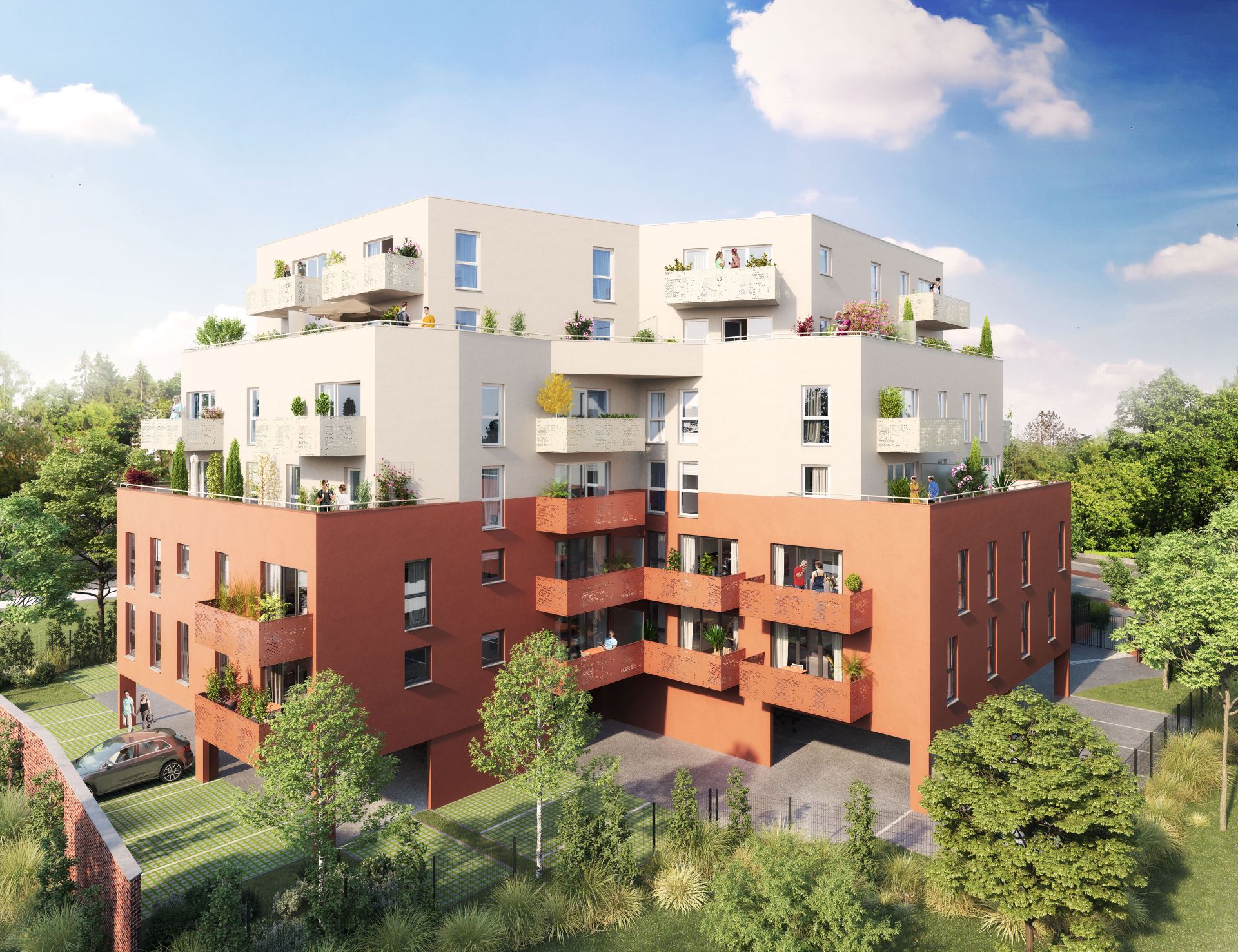 logement neuf extérieur Allure - VALENCIENNES