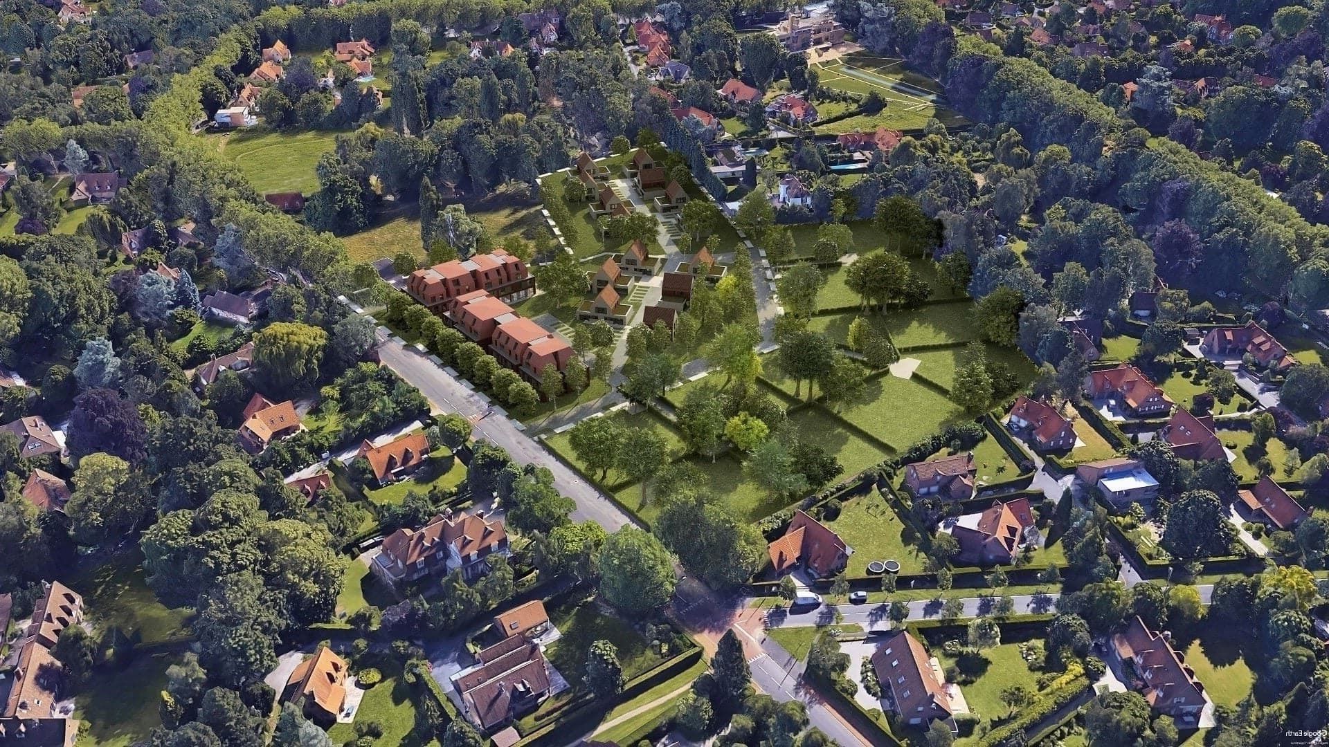 logement neuf Plan Le Clos Mallet Stevens - CROIX