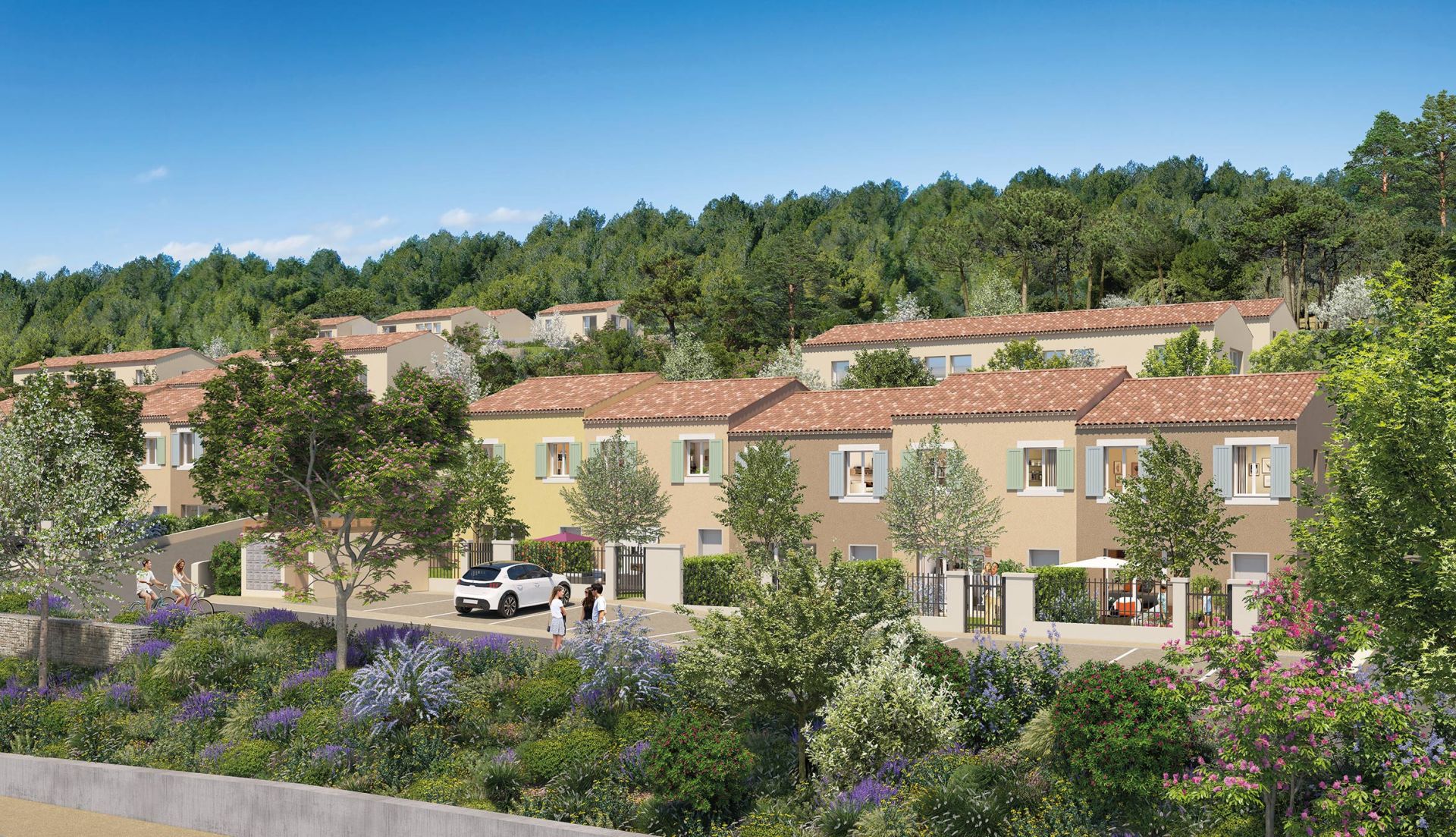 logement neuf extérieur BELVEDERE SAINTE VICTOIRE - ROUSSET