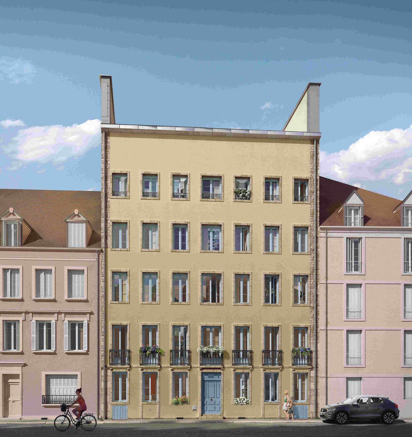 logement neuf extérieur LE CLOS DES DUCS - DIJON