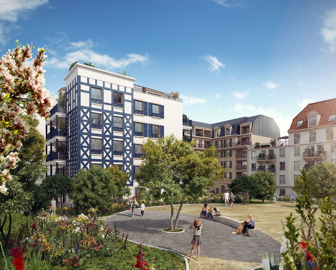 logement neuf extérieur LE DOMAINE CONSTANCE - LE BLANC MESNIL