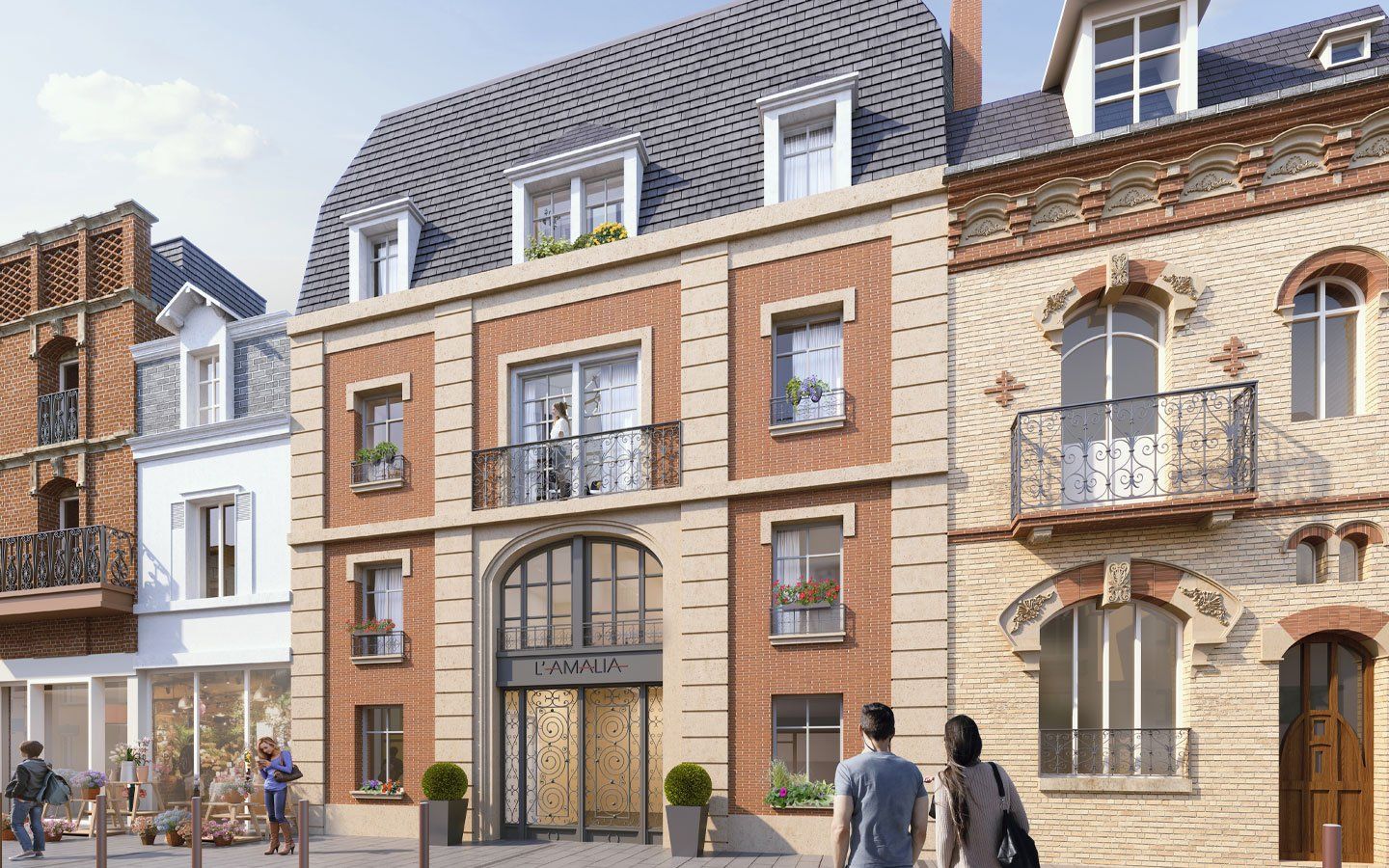 logement neuf extérieur RESIDENCE L’AMALIA - Beauvais