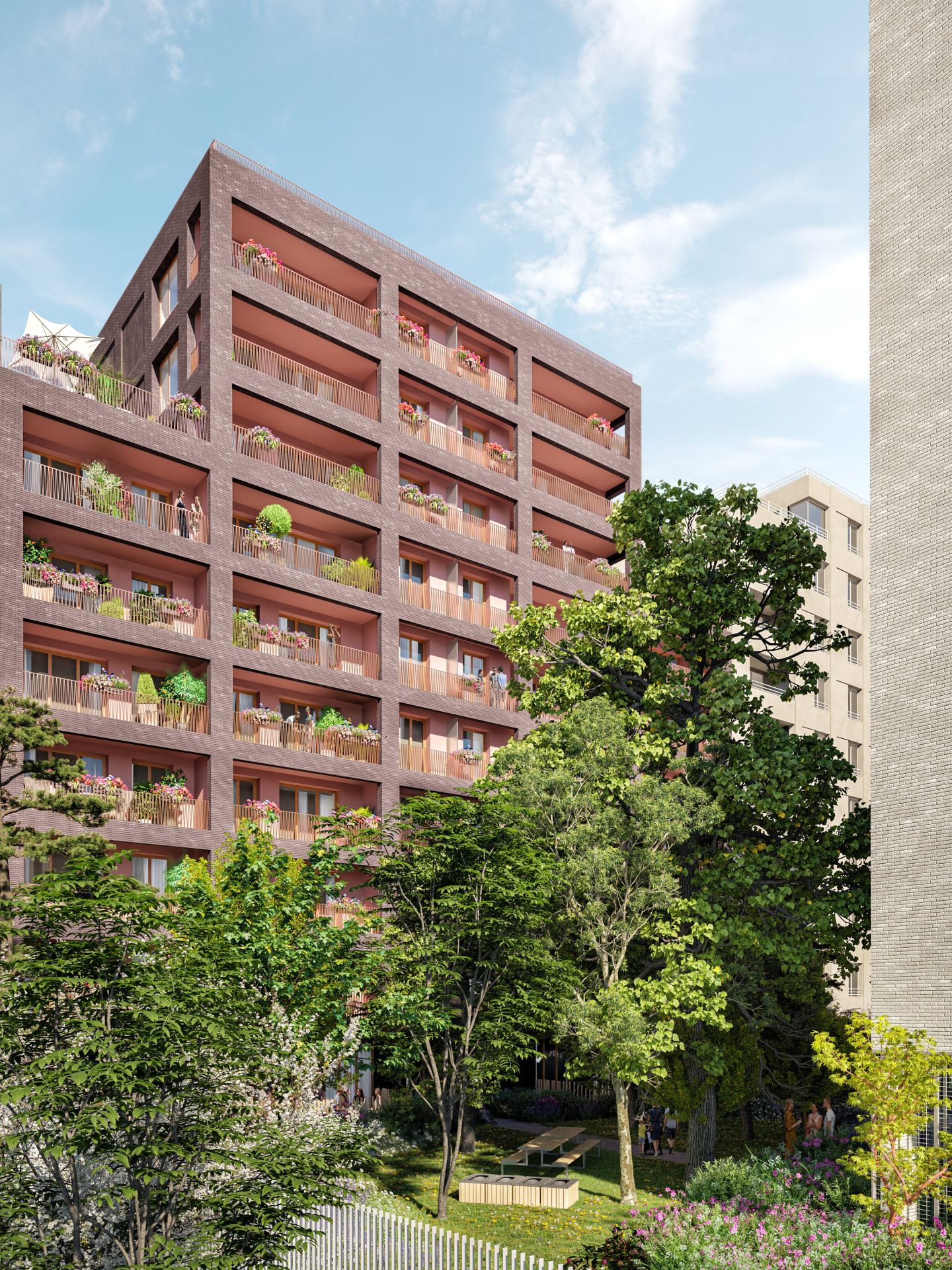 logement neuf extérieur RUE PIERRE - Saint-Ouen