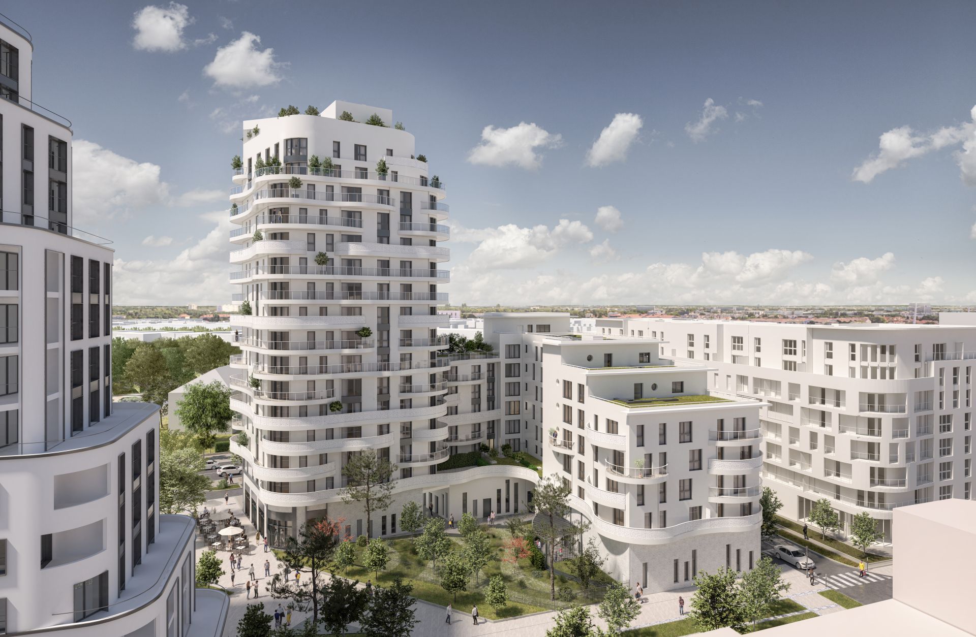 logement neuf extérieur SAISON 2 - QUARTIER PAUL HOCHART - L'Haÿ-les-Roses